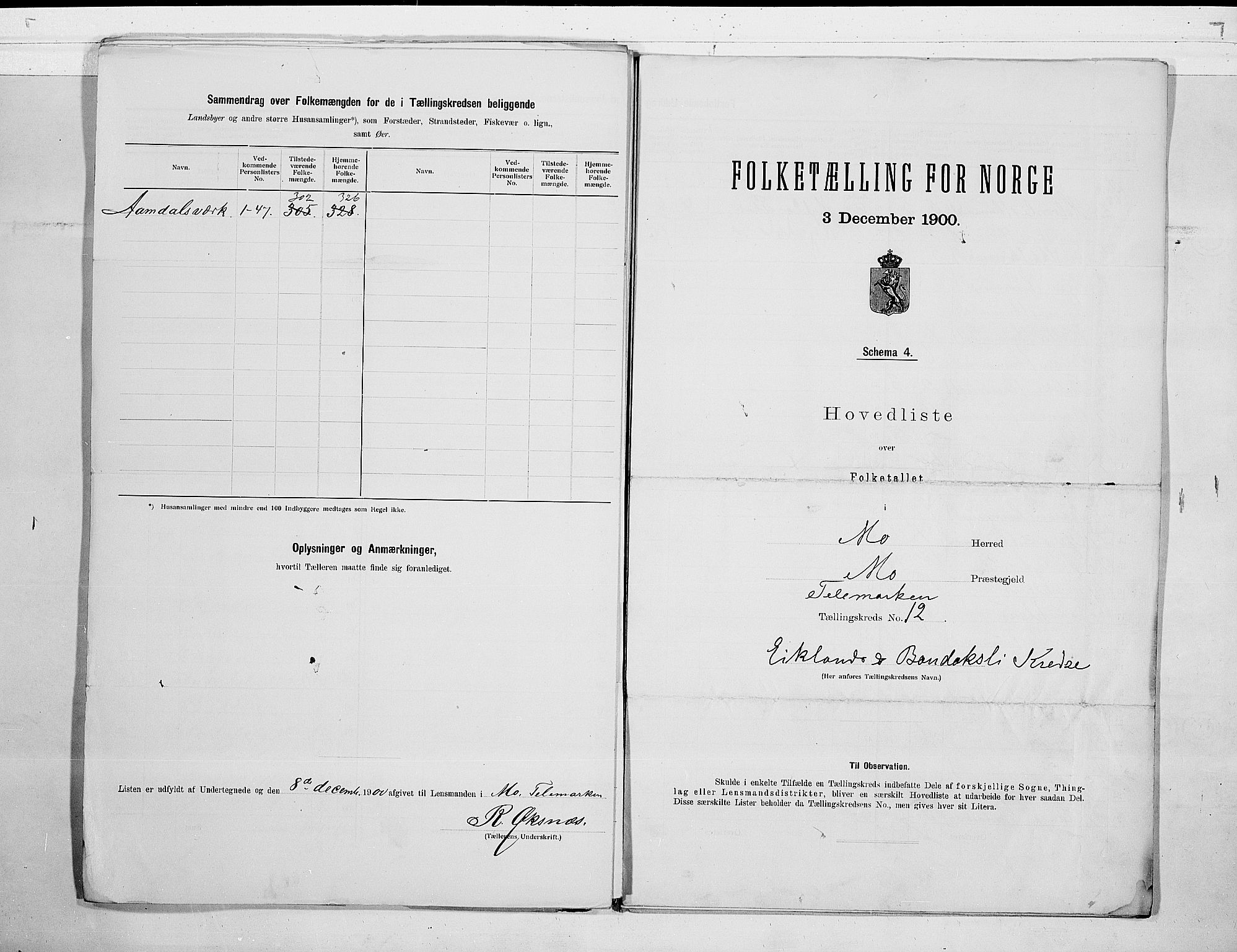 SAKO, 1900 census for Mo, 1900, p. 28