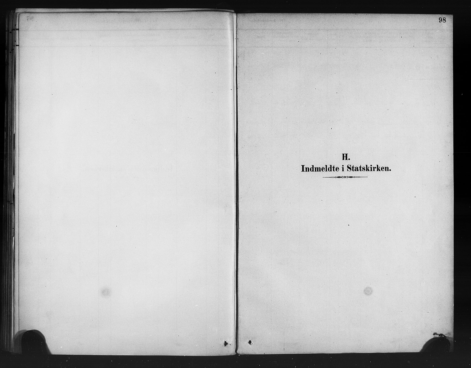 Odda Sokneprestembete, SAB/A-77201/H/Haa: Parish register (official) no. A 1, 1883-1919, p. 98