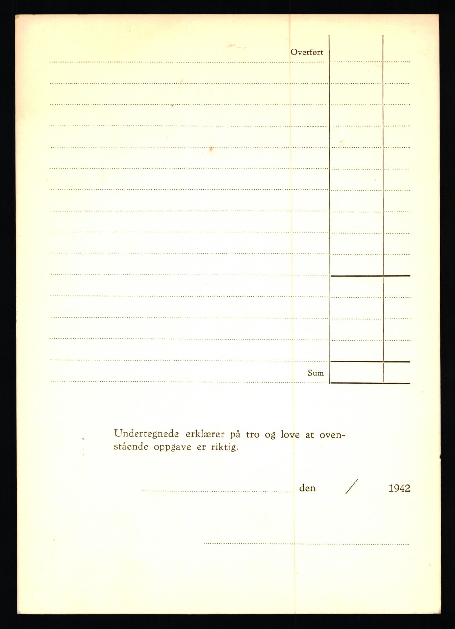 Justisdepartementet, Oppgjørsavdelingen, AV/RA-S-1056/G/Gb/L0001: Oppgaver over ettersøkte sivile effekter: Abel - Andersen, Anders J., 1940-1942, p. 88