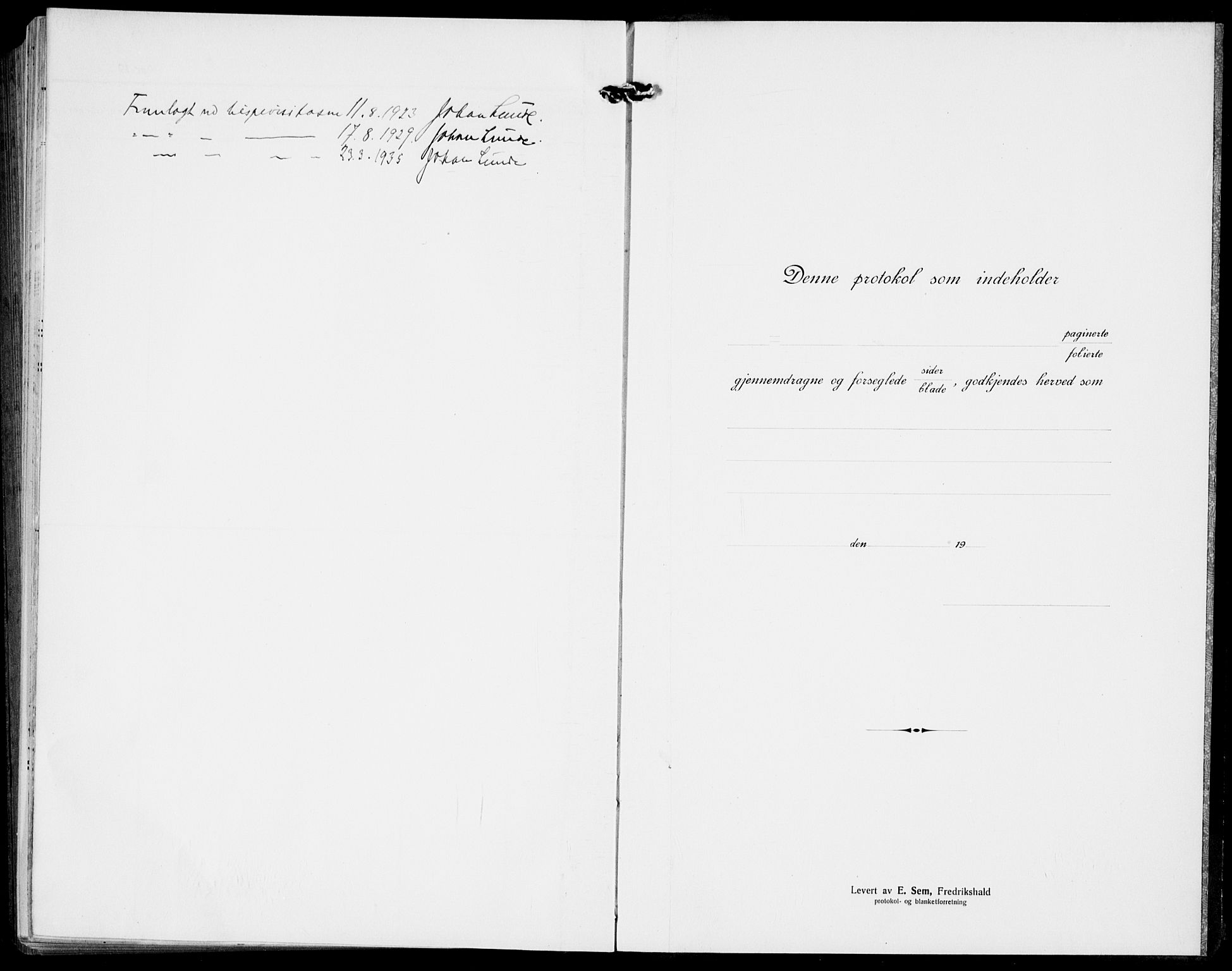 Sande Kirkebøker, SAKO/A-53/G/Ga/L0005: Parish register (copy) no. 5, 1919-1937