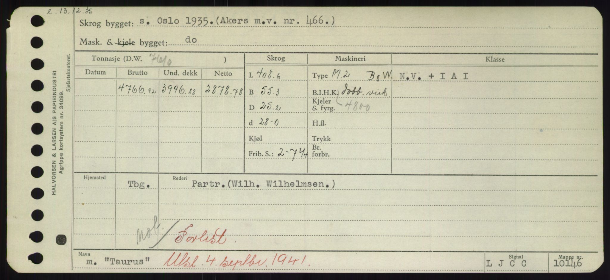 Sjøfartsdirektoratet med forløpere, Skipsmålingen, RA/S-1627/H/Hd/L0038: Fartøy, T-Th, p. 275