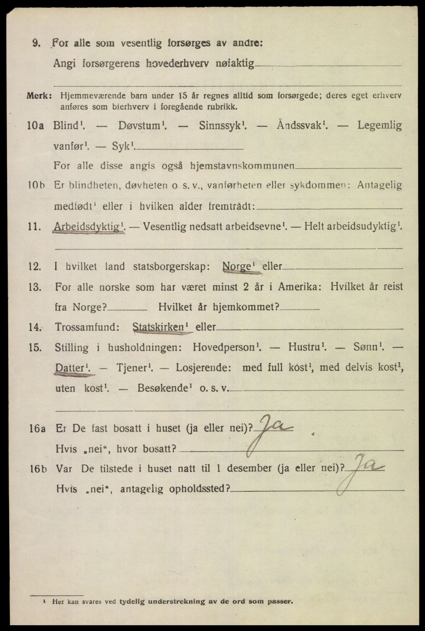 SAK, 1920 census for Halse og Harkmark, 1920, p. 1496