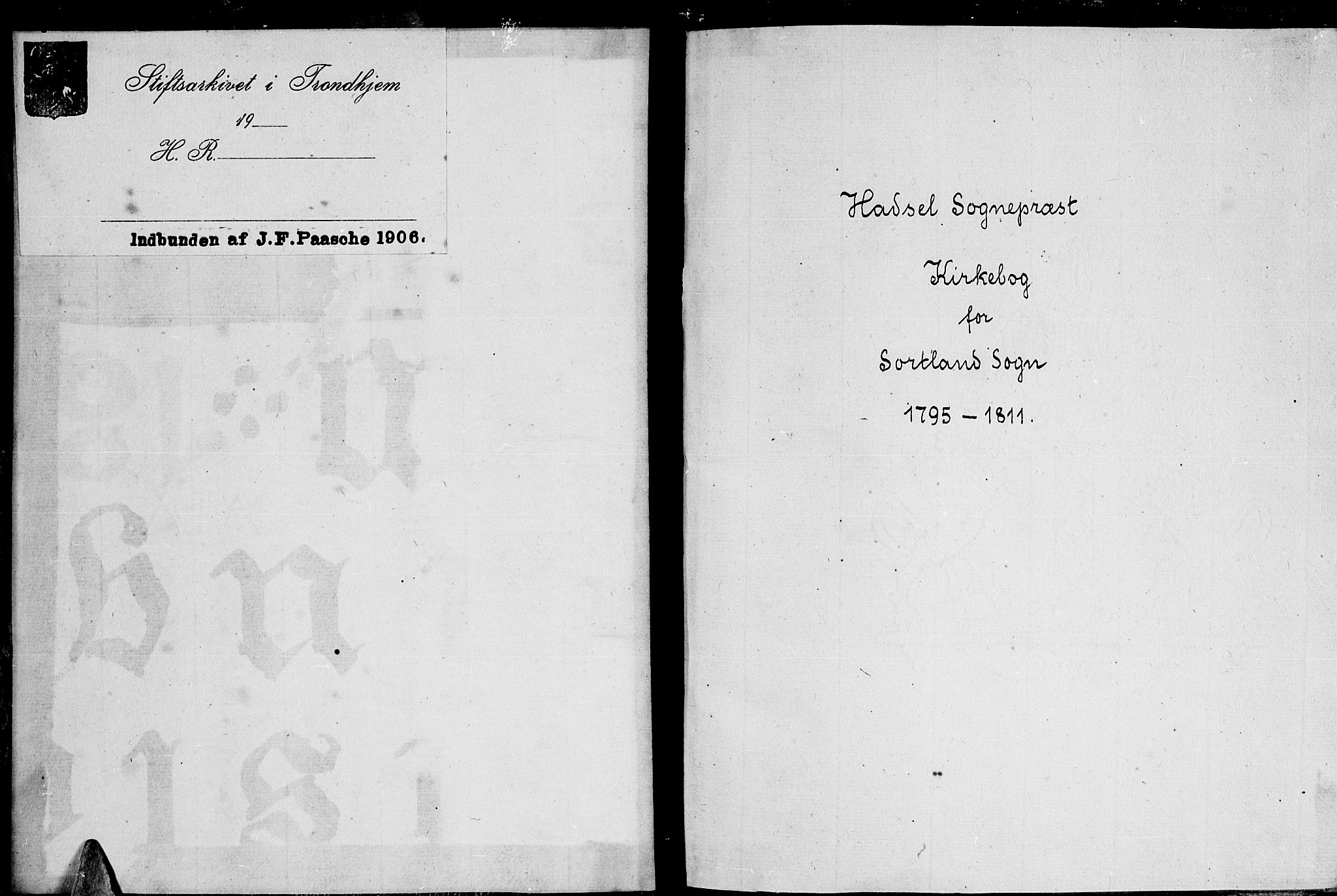 Ministerialprotokoller, klokkerbøker og fødselsregistre - Nordland, AV/SAT-A-1459/895/L1367: Parish register (official) no. 895A02, 1795-1811