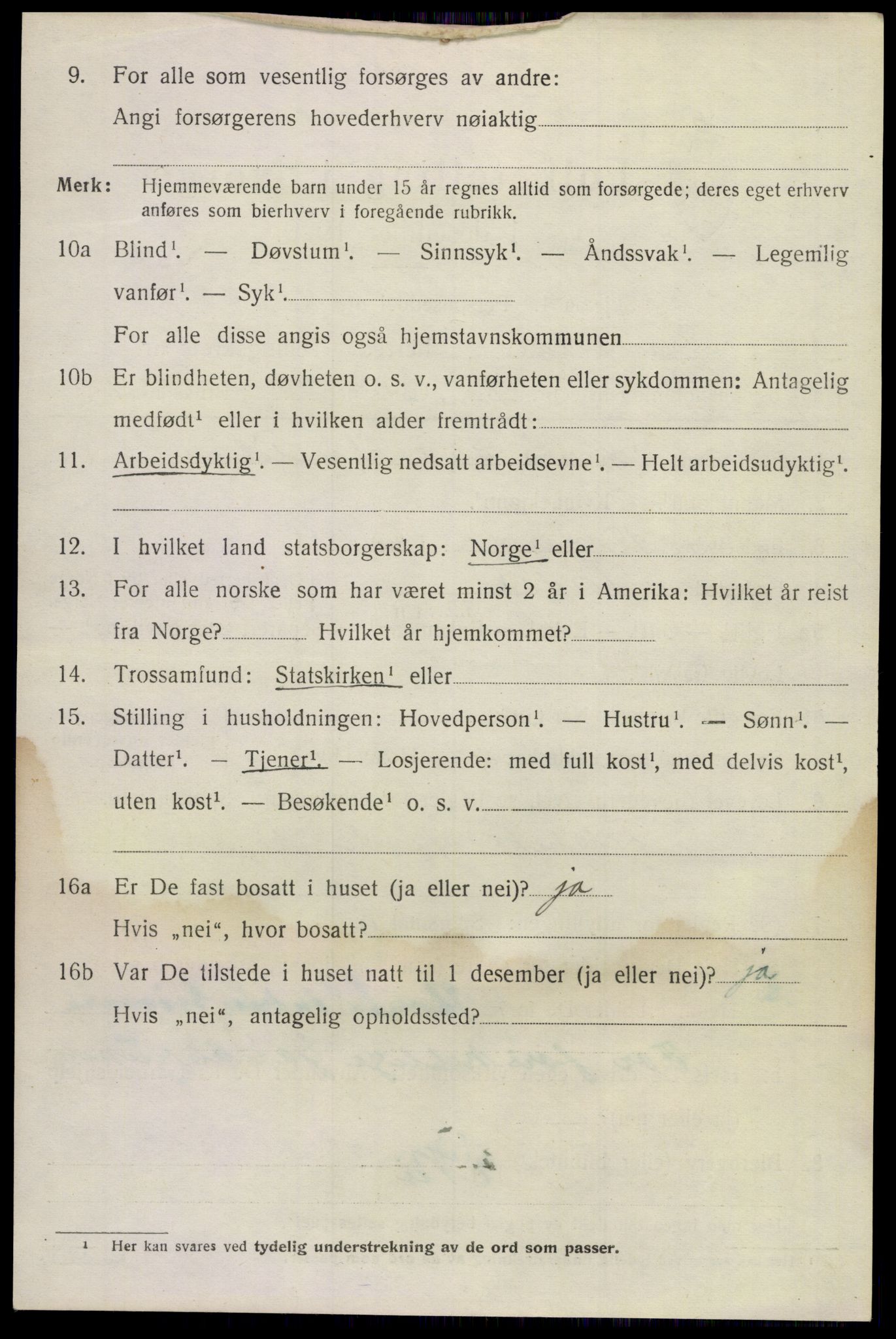 SAKO, 1920 census for Drangedal, 1920, p. 4478