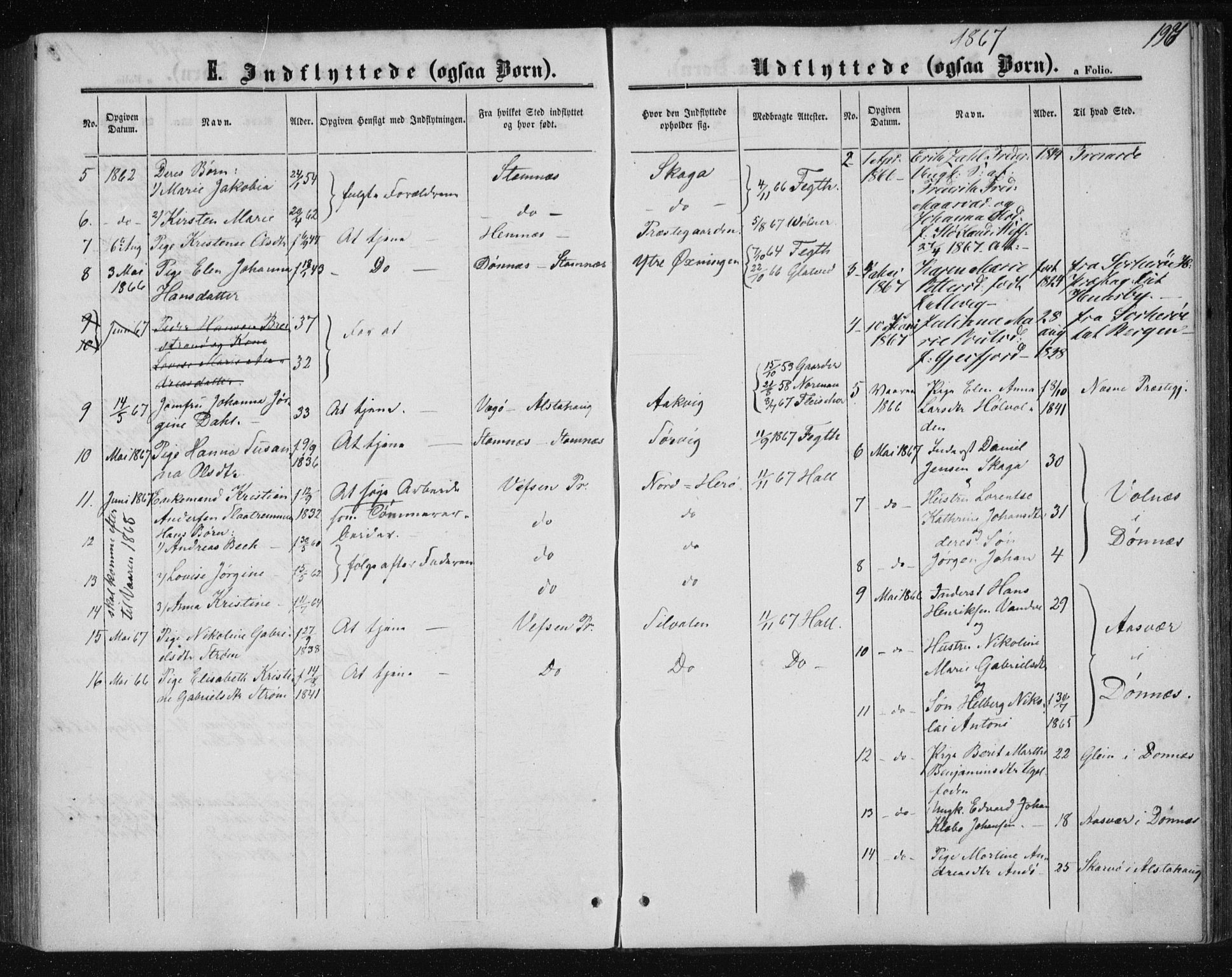 Ministerialprotokoller, klokkerbøker og fødselsregistre - Nordland, AV/SAT-A-1459/834/L0505: Parish register (official) no. 834A03, 1862-1871, p. 197