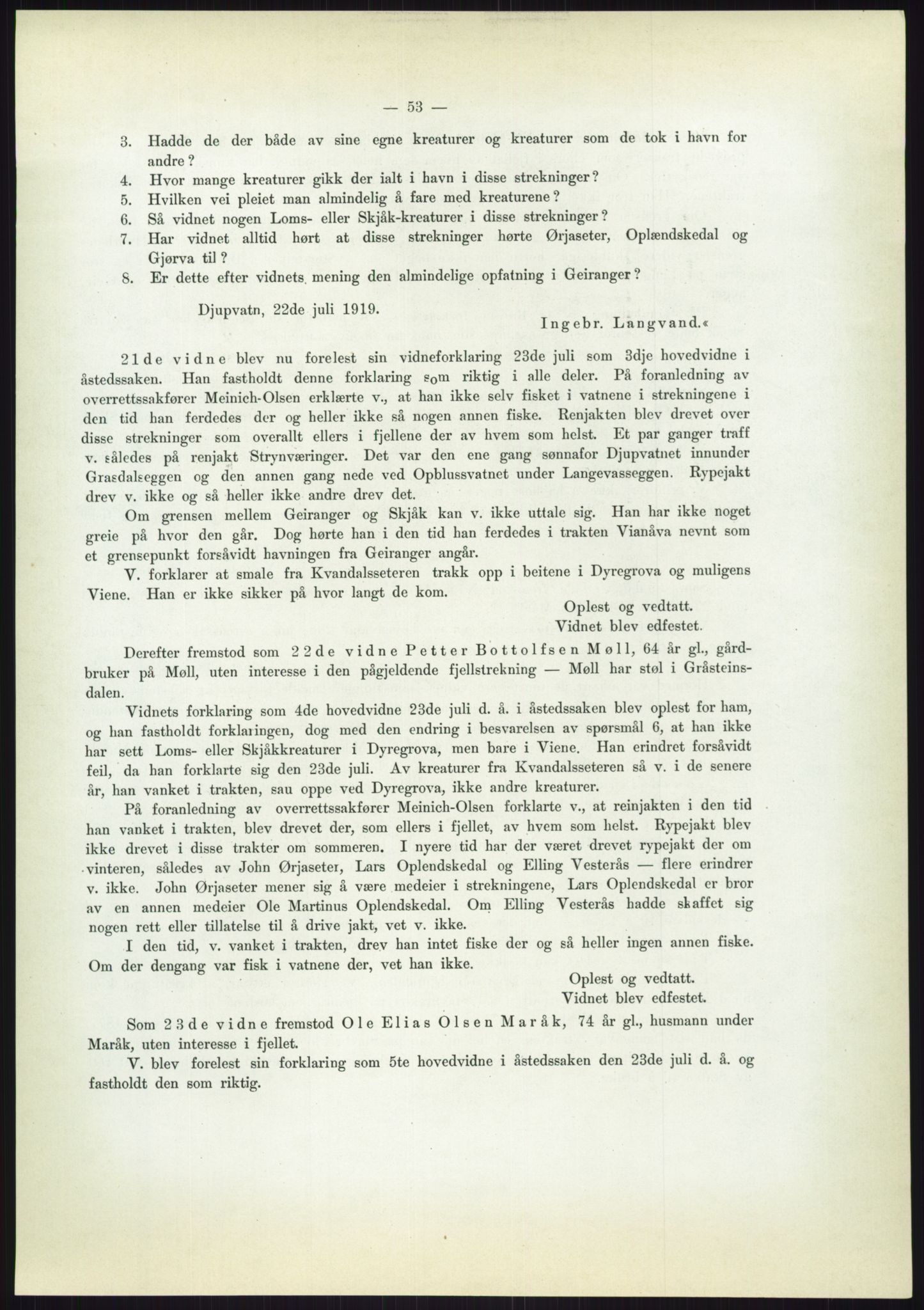 Høyfjellskommisjonen, AV/RA-S-1546/X/Xa/L0001: Nr. 1-33, 1909-1953, p. 2896