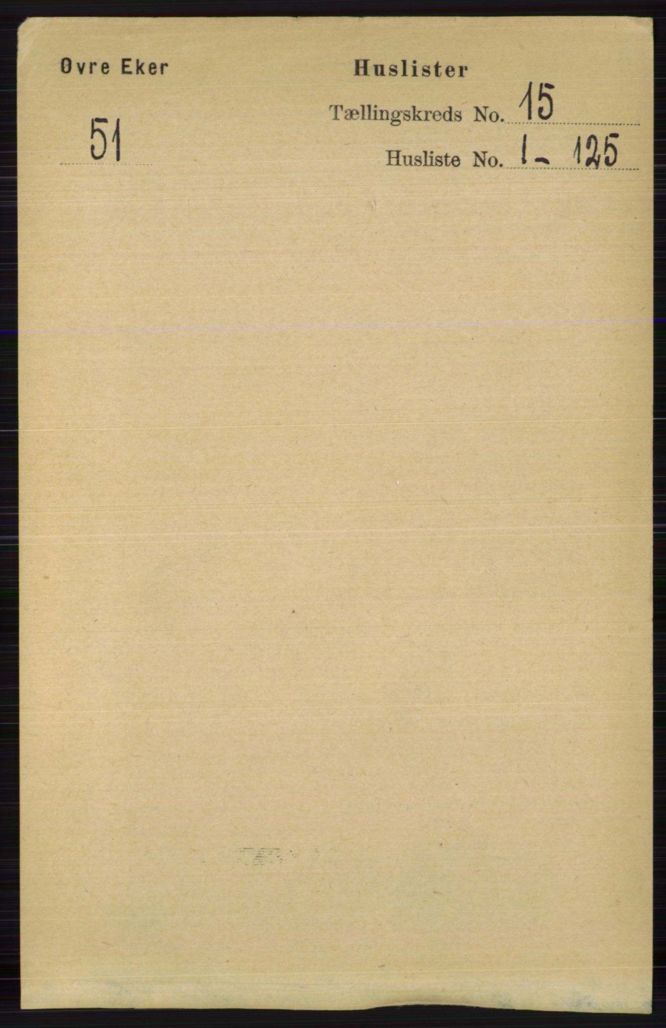 RA, 1891 census for 0624 Øvre Eiker, 1891, p. 6924