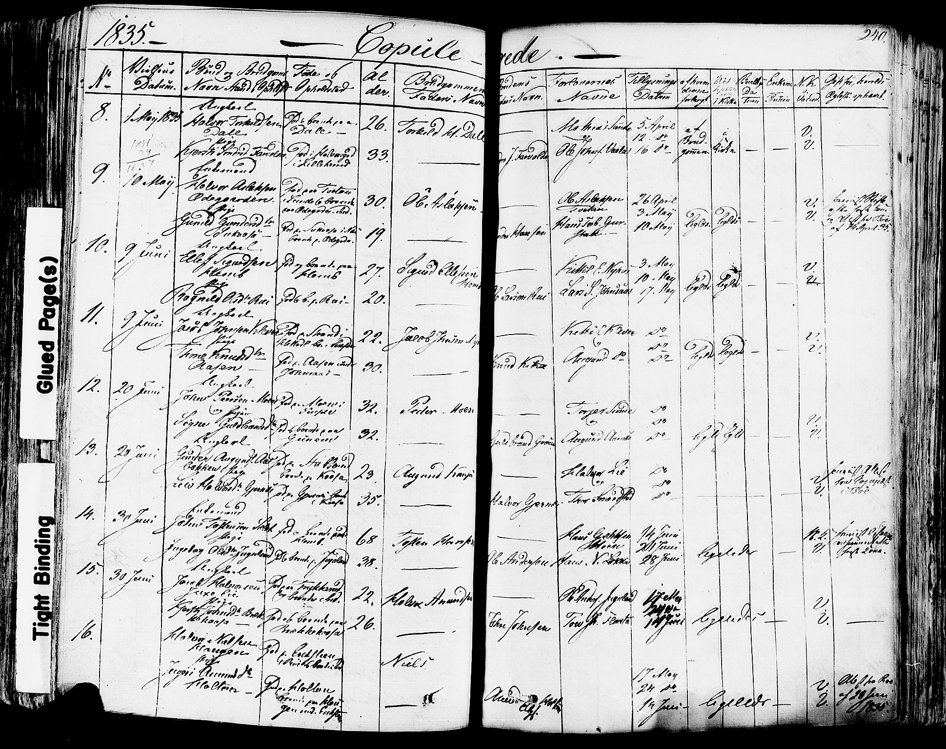 Sauherad kirkebøker, AV/SAKO-A-298/F/Fa/L0006: Parish register (official) no. I 6, 1827-1850, p. 240