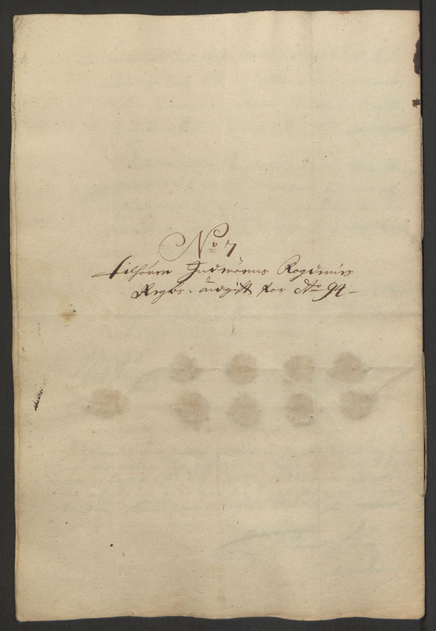 Rentekammeret inntil 1814, Reviderte regnskaper, Fogderegnskap, AV/RA-EA-4092/R63/L4308: Fogderegnskap Inderøy, 1692-1694, p. 635