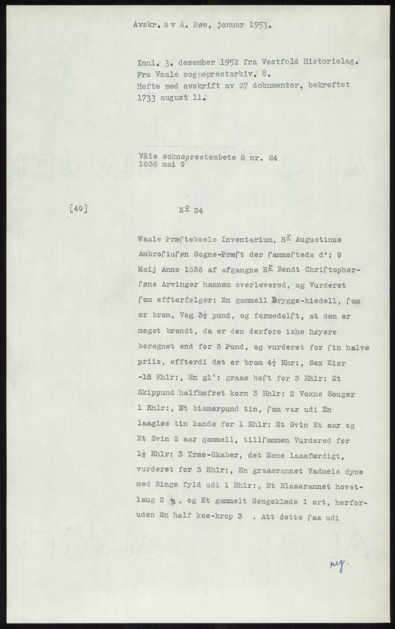 Samlinger til kildeutgivelse, Diplomavskriftsamlingen, RA/EA-4053/H/Ha, p. 1178