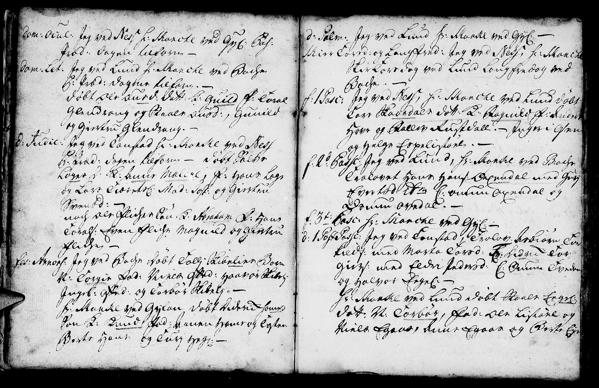 Lund sokneprestkontor, AV/SAST-A-101809/S06/L0002: Parish register (official) no. A 2, 1738-1760