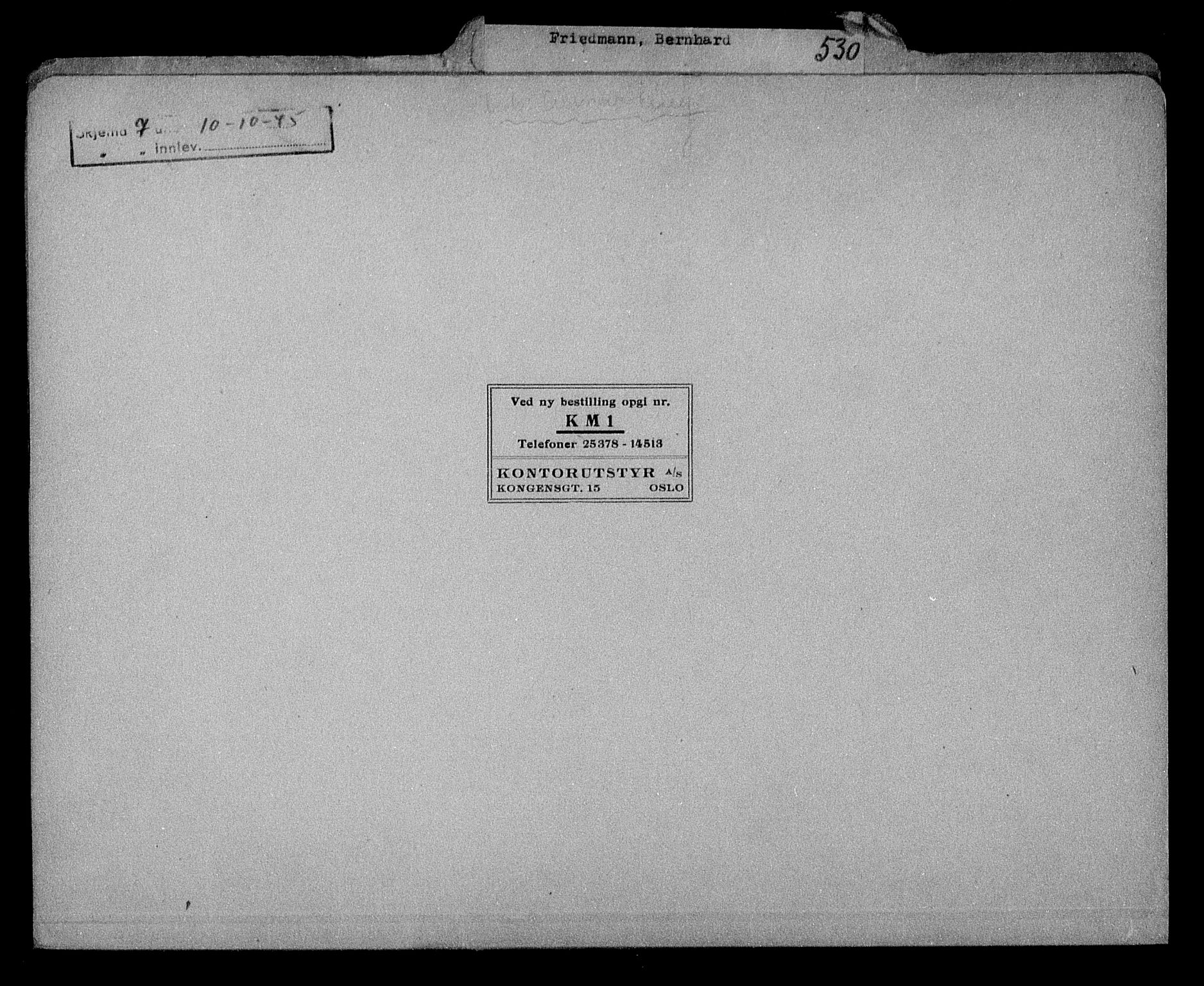 Justisdepartementet, Tilbakeføringskontoret for inndratte formuer, AV/RA-S-1564/H/Hc/Hcc/L0936: --, 1945-1947, p. 602