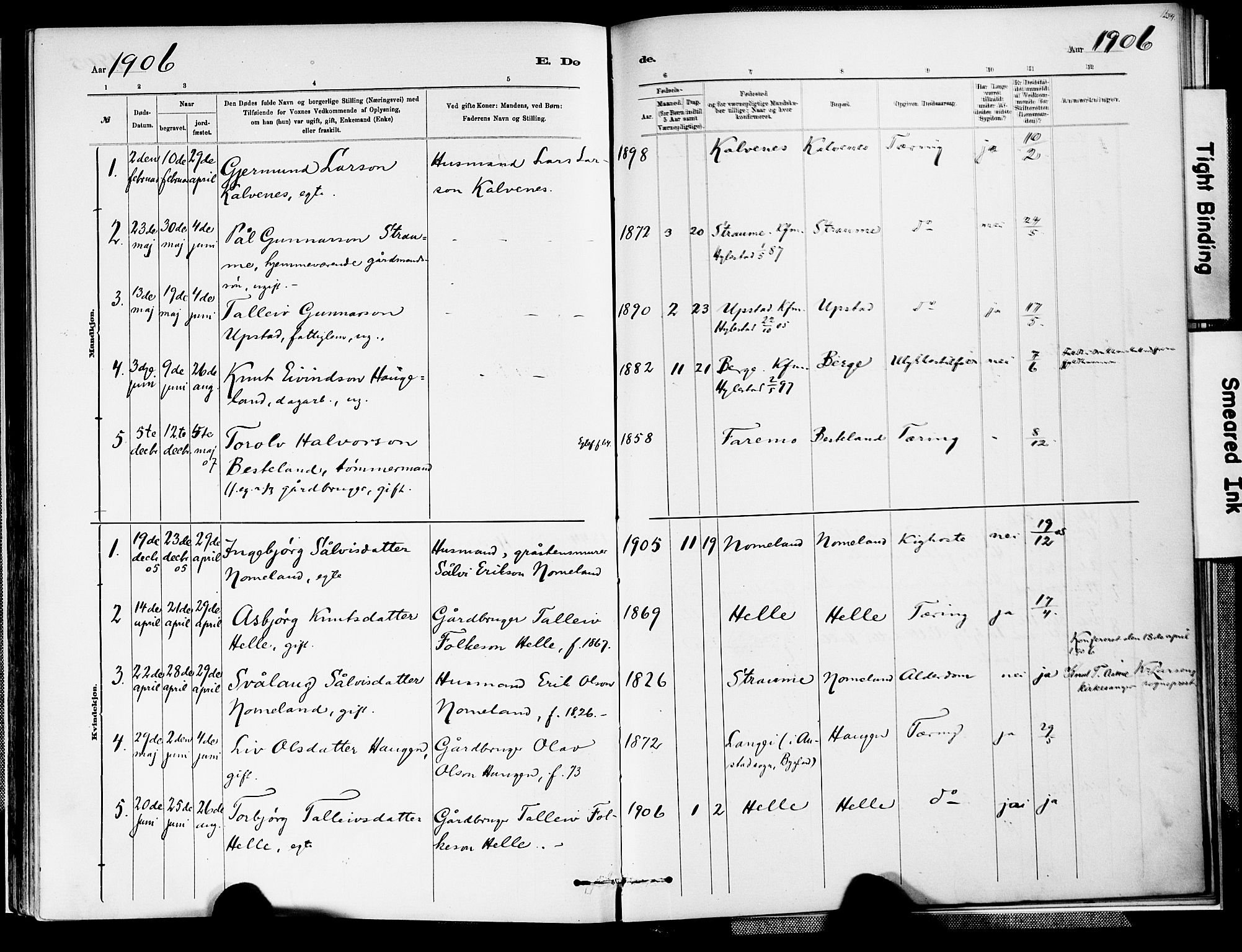 Valle sokneprestkontor, SAK/1111-0044/F/Fa/Fab/L0001: Parish register (official) no. A 1, 1882-1910, p. 159