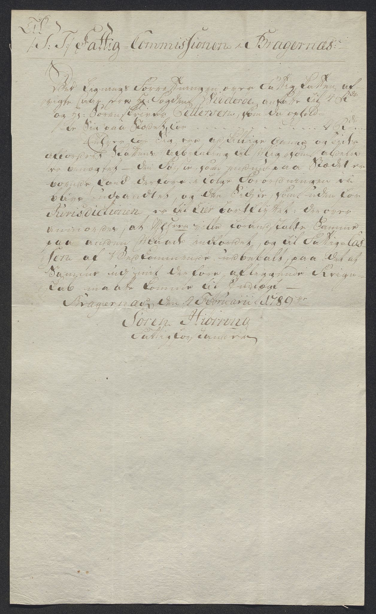 Kristiania tukthus, AV/SAO-A-10644/A/Ad/Adc/L0001: Innkomne skriv, 1740-1789, p. 447