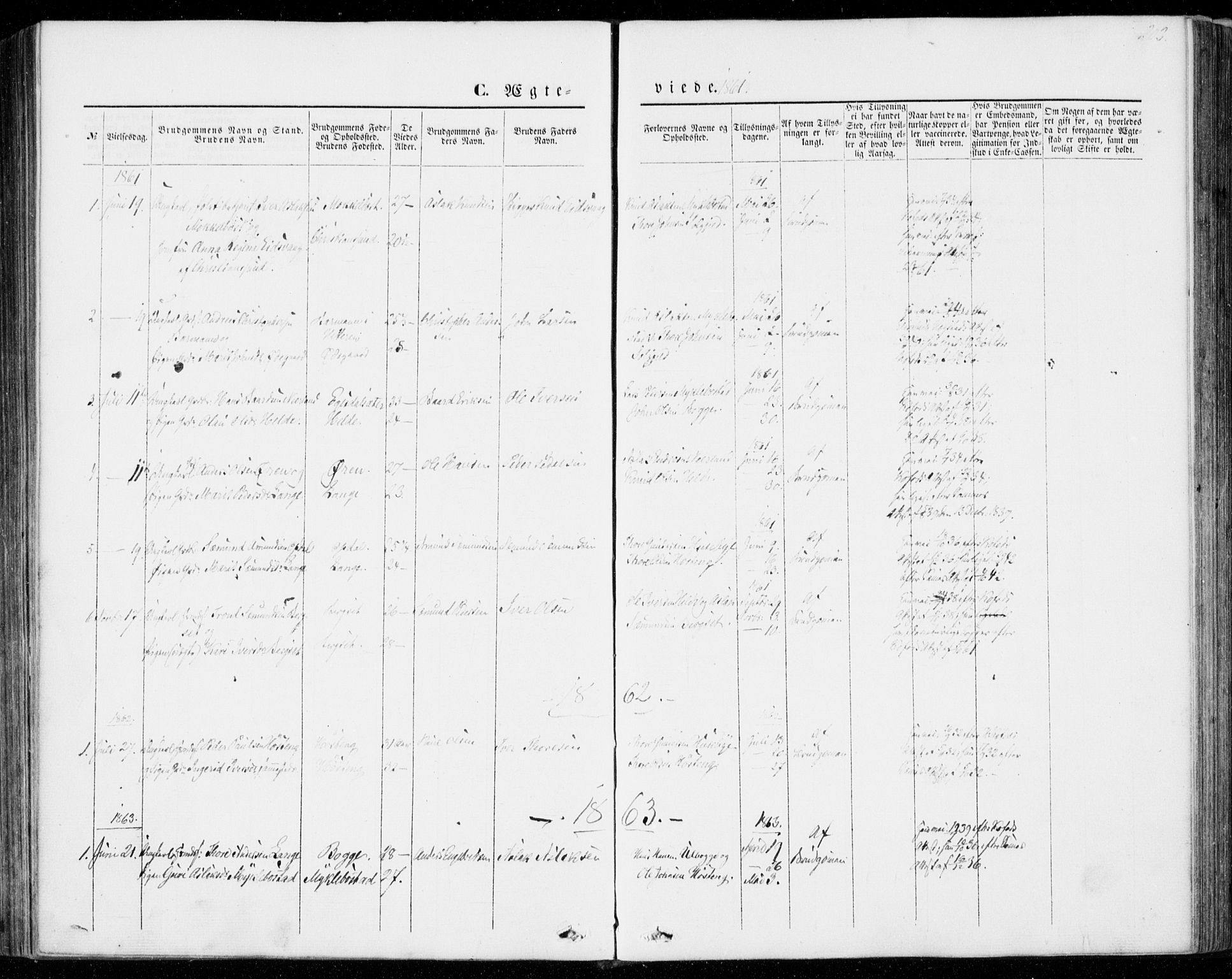 Ministerialprotokoller, klokkerbøker og fødselsregistre - Møre og Romsdal, AV/SAT-A-1454/554/L0643: Parish register (official) no. 554A01, 1846-1879, p. 202