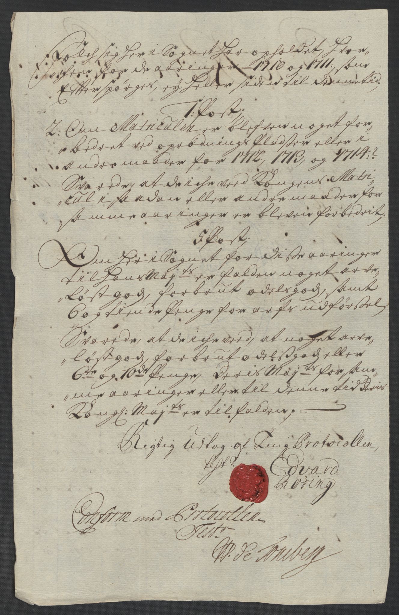 Rentekammeret inntil 1814, Reviderte regnskaper, Fogderegnskap, AV/RA-EA-4092/R12/L0720: Fogderegnskap Øvre Romerike, 1710-1711, p. 245