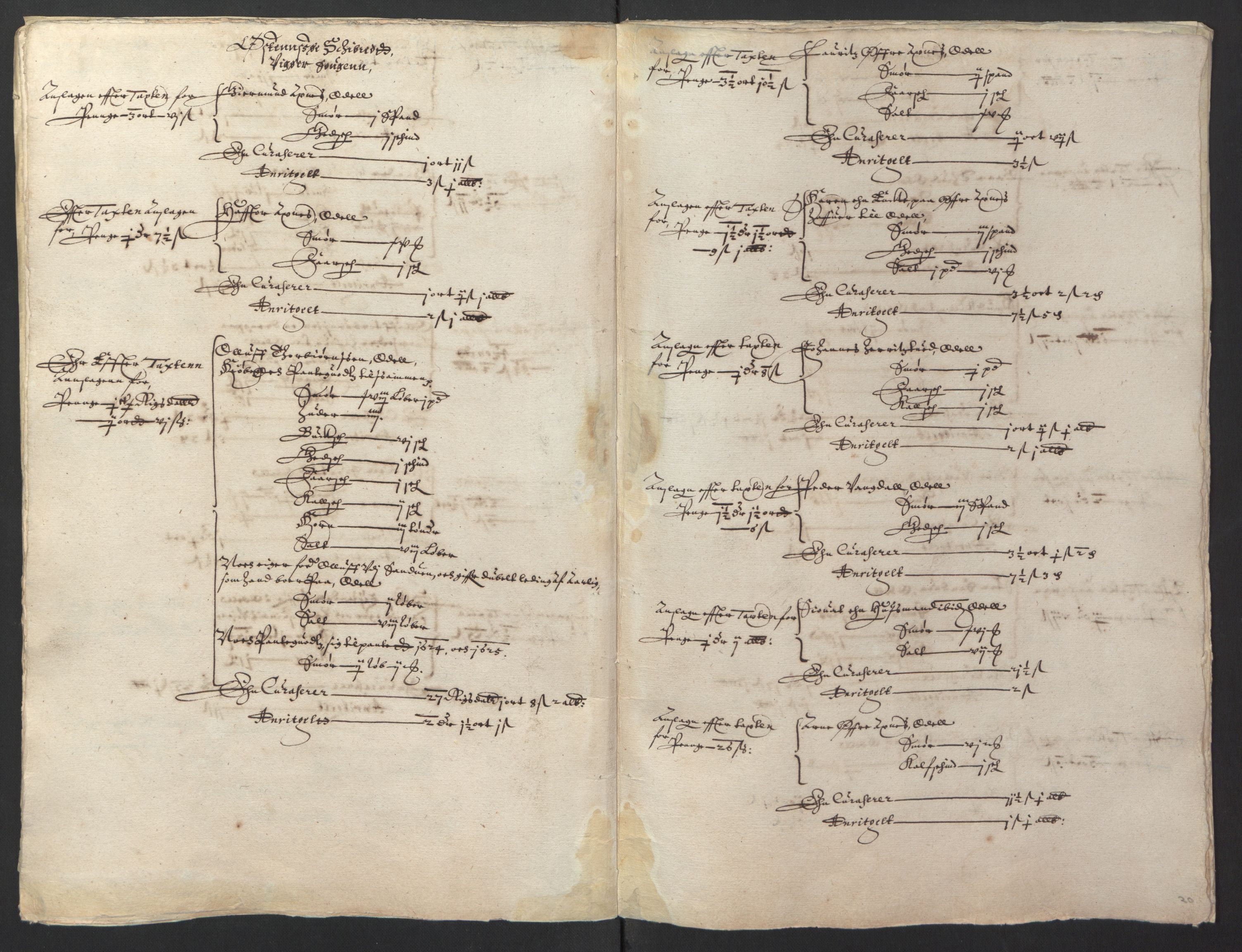 Stattholderembetet 1572-1771, RA/EA-2870/Ek/L0012/0001: Jordebøker til utlikning av rosstjeneste 1624-1626: / Odelsjordebøker for Bergenhus len, 1626, p. 125