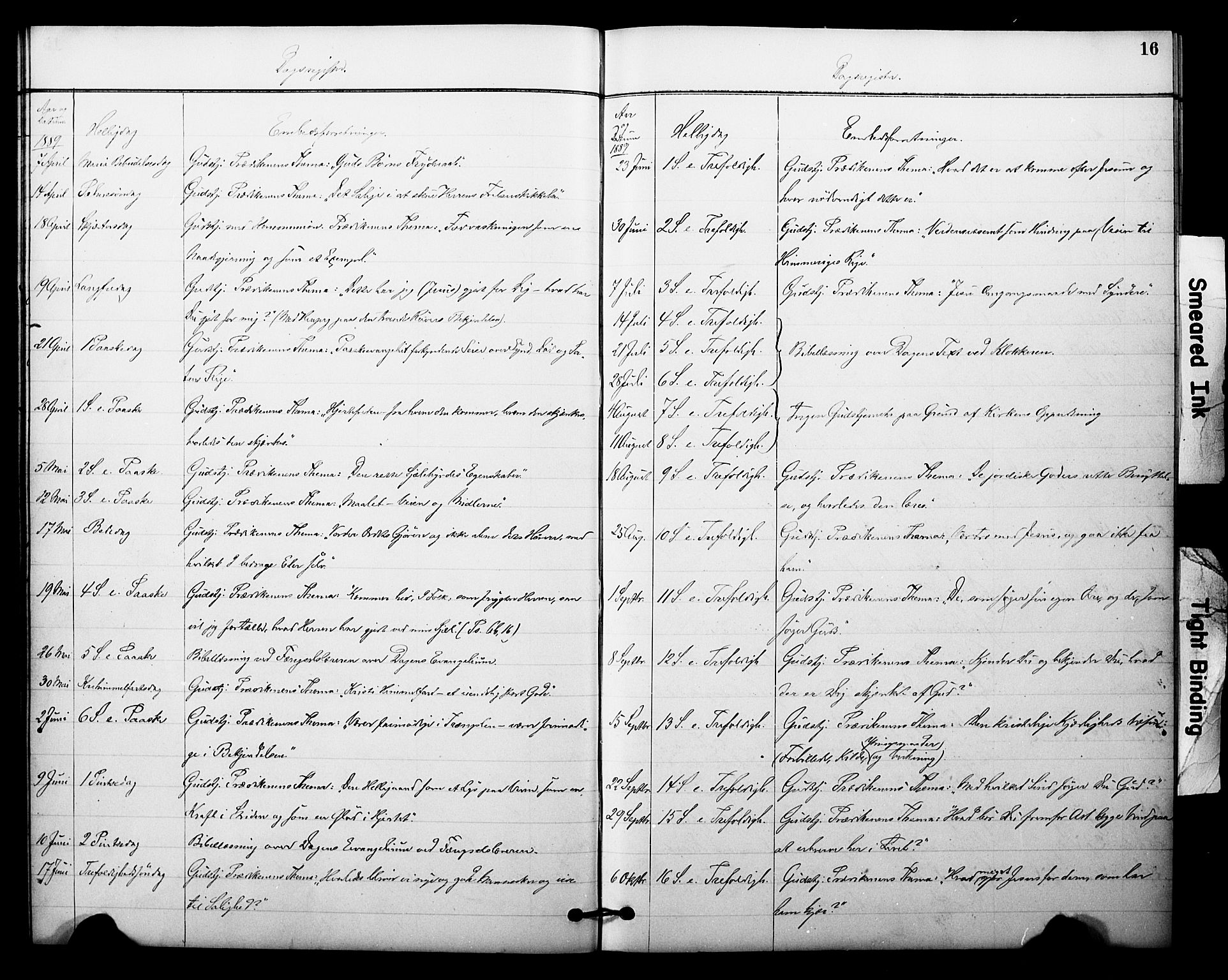 Akershus festnings slaveri Kirkebøker, AV/SAO-A-10841/F/Fa/L0003: Parish register (official) no. 3, 1884-1912, p. 16