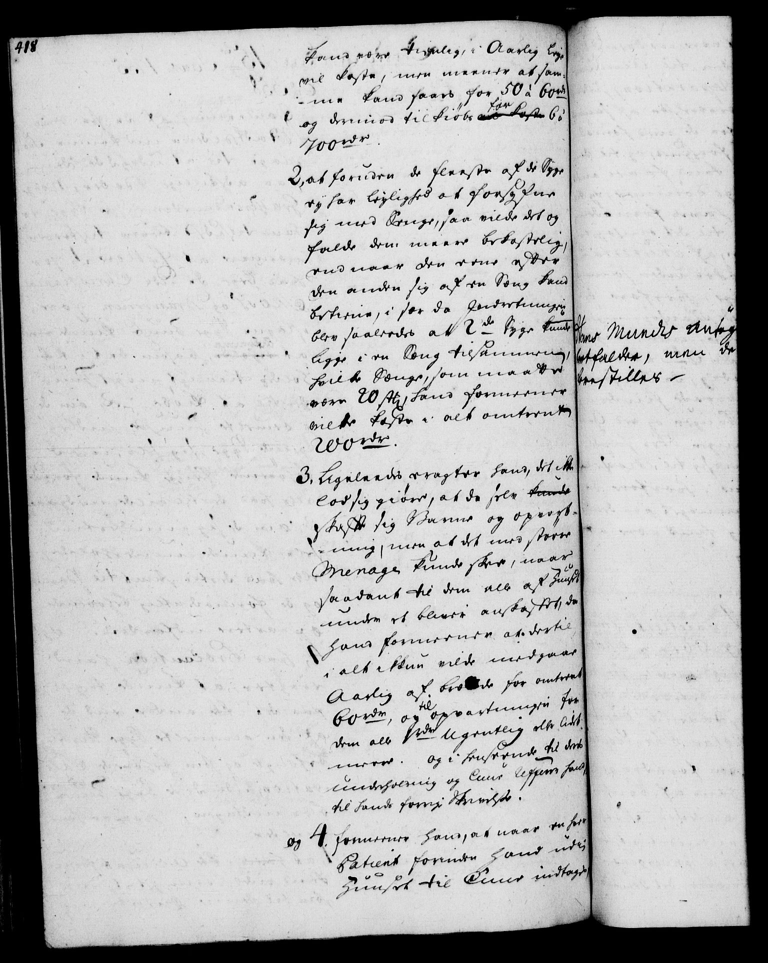 Rentekammeret, Kammerkanselliet, RA/EA-3111/G/Gh/Gha/L0032: Norsk ekstraktmemorialprotokoll (merket RK 53.77), 1753-1755, p. 418