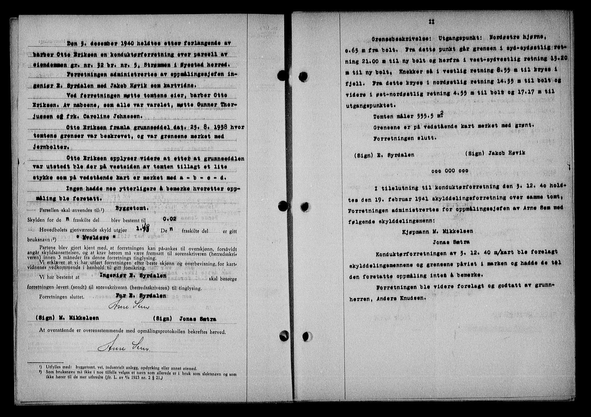 Nedenes sorenskriveri, AV/SAK-1221-0006/G/Gb/Gba/L0048: Mortgage book no. A-II, 1940-1941, Diary no: : 590/1941