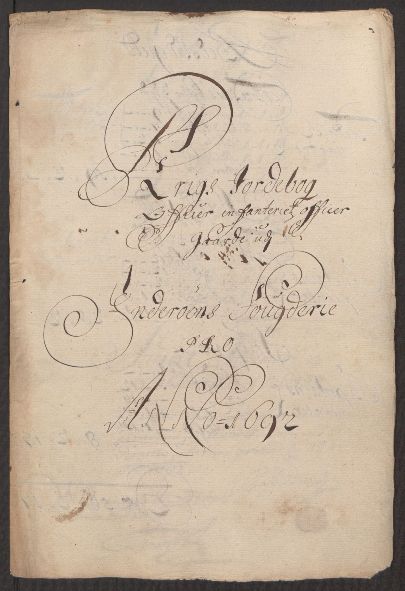 Rentekammeret inntil 1814, Reviderte regnskaper, Fogderegnskap, RA/EA-4092/R63/L4308: Fogderegnskap Inderøy, 1692-1694, p. 218