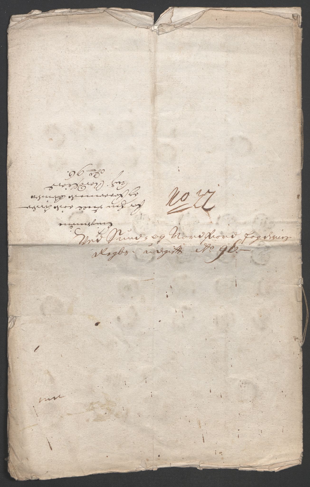 Rentekammeret inntil 1814, Reviderte regnskaper, Fogderegnskap, AV/RA-EA-4092/R53/L3422: Fogderegnskap Sunn- og Nordfjord, 1695-1696, p. 433