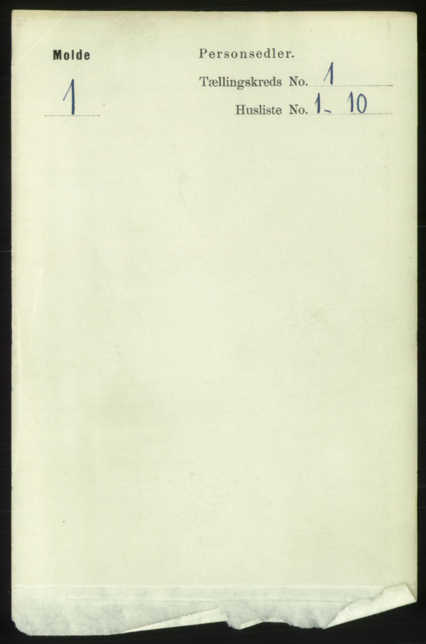 RA, 1891 census for 1502 Molde, 1891, p. 244