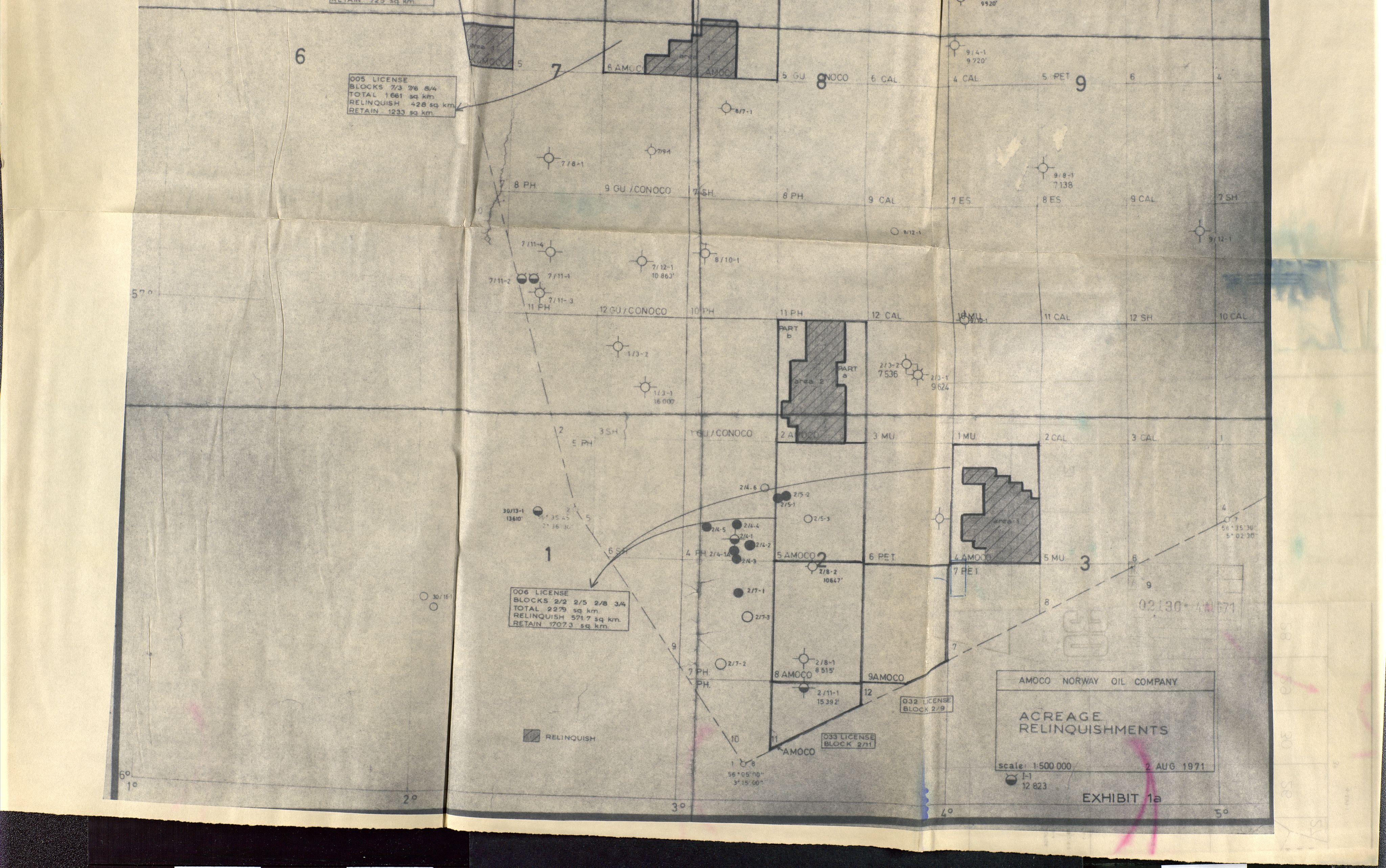 Industridepartementet, Oljekontoret, AV/SAST-A-101348/Da/L0004: Arkivnøkkel 711 - 712 Utvinningstillatelser, 1970-1971, p. 390