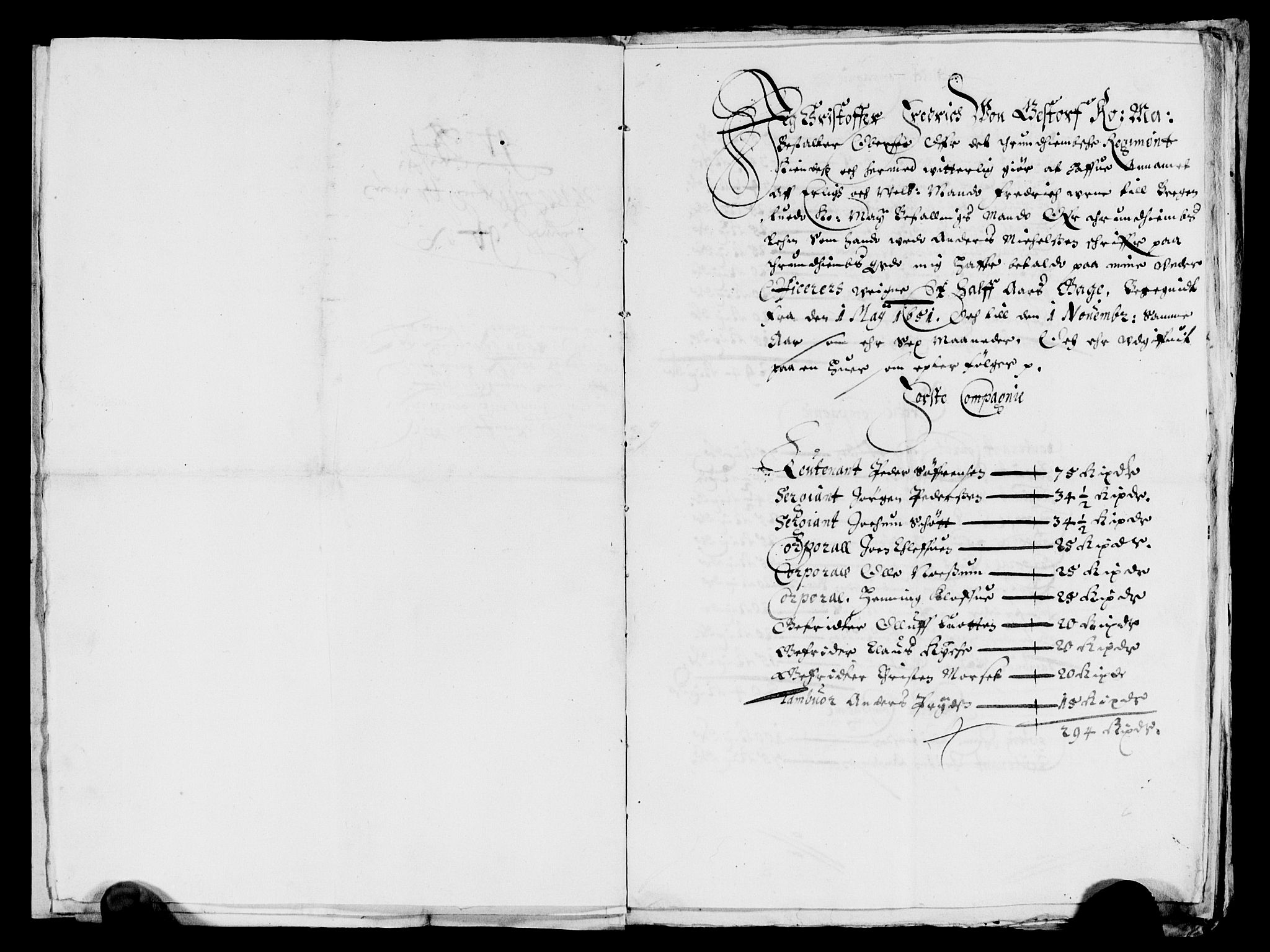 Rentekammeret inntil 1814, Reviderte regnskaper, Lensregnskaper, AV/RA-EA-5023/R/Rb/Rbw/L0107: Trondheim len, 1649-1653