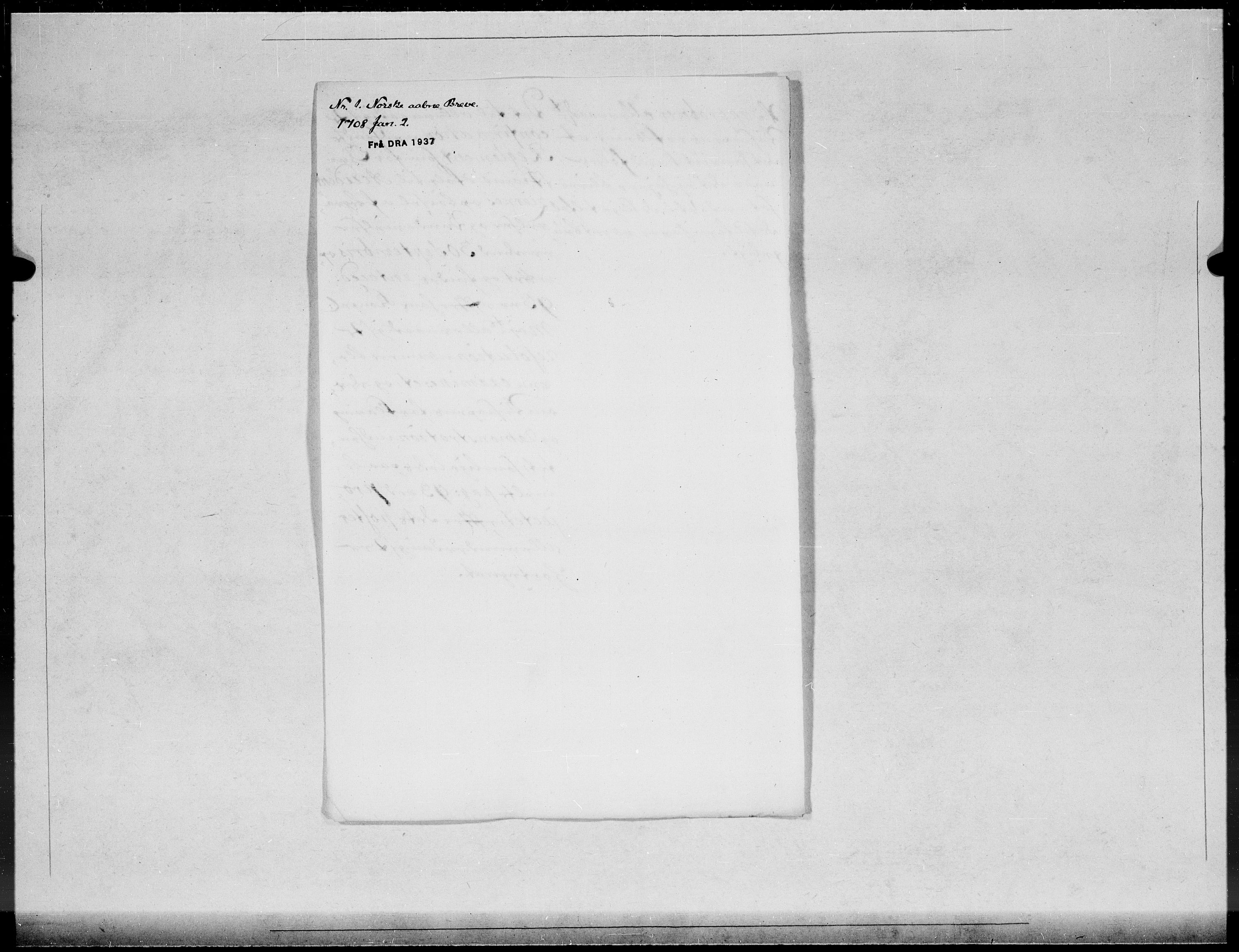 Danske Kanselli 1572-1799, AV/RA-EA-3023/F/Fc/Fcc/Fcca/L0065: Norske innlegg 1572-1799, 1708, p. 20