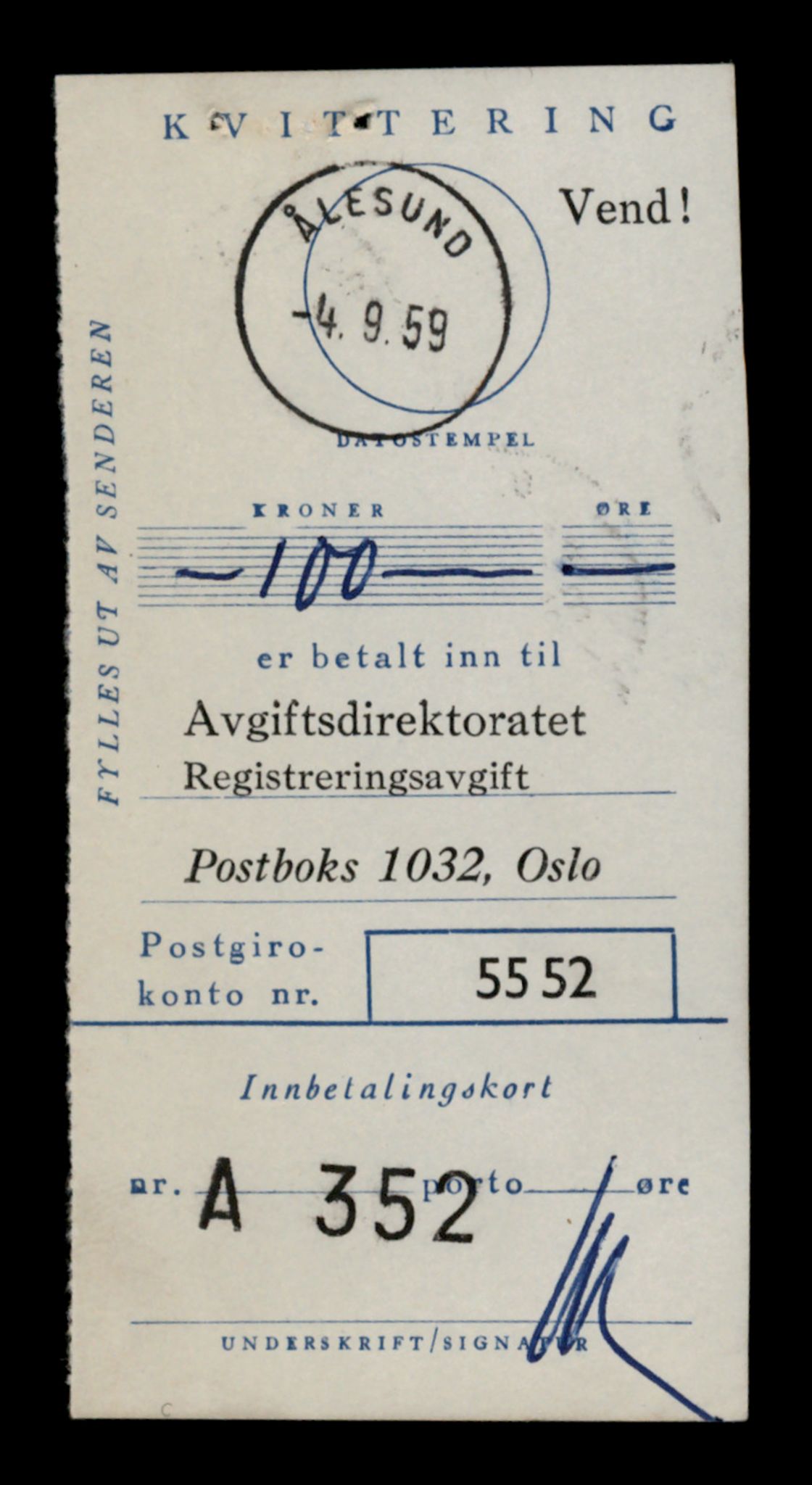 Møre og Romsdal vegkontor - Ålesund trafikkstasjon, AV/SAT-A-4099/F/Fe/L0040: Registreringskort for kjøretøy T 13531 - T 13709, 1927-1998, p. 2199