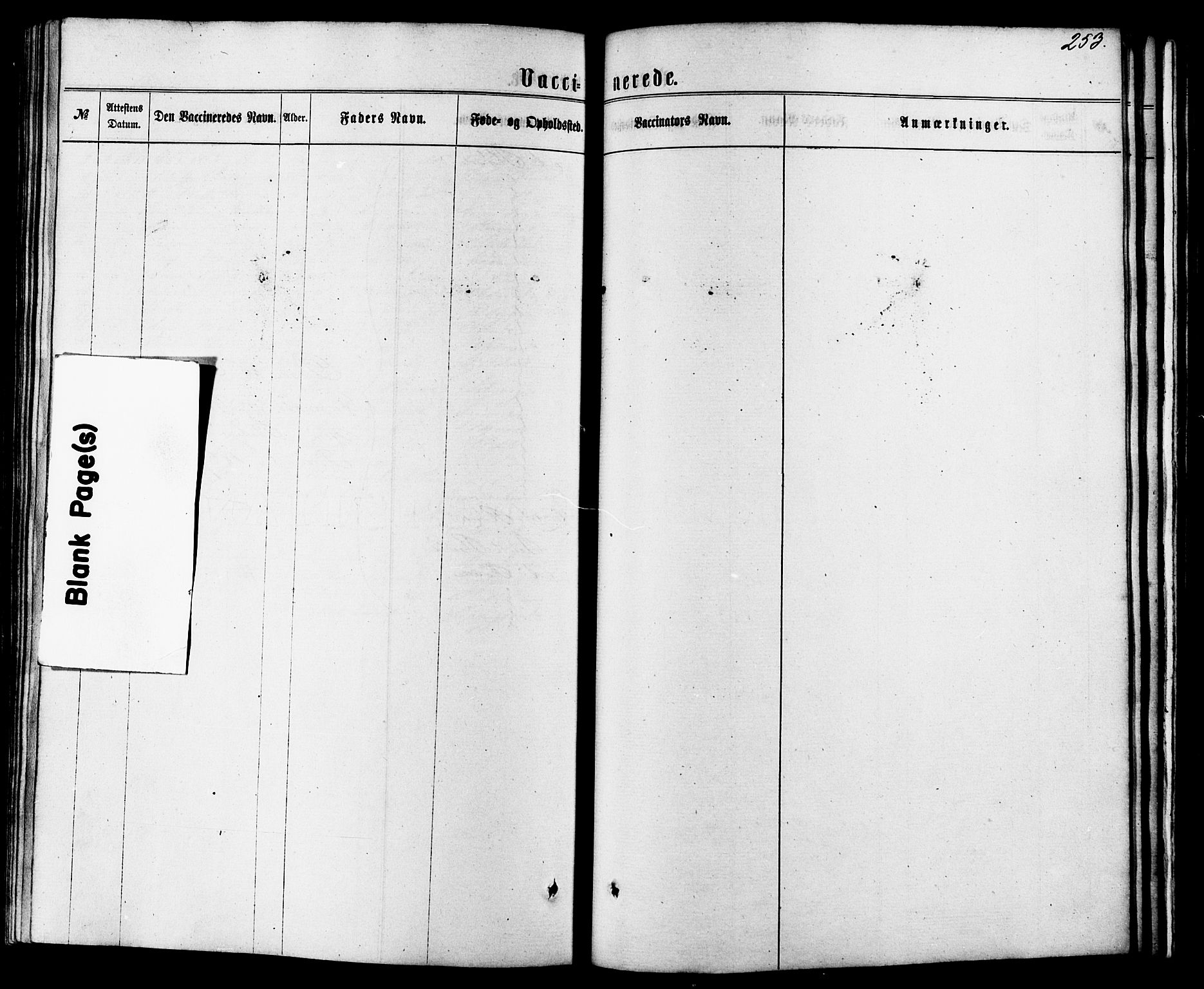 Ministerialprotokoller, klokkerbøker og fødselsregistre - Møre og Romsdal, SAT/A-1454/504/L0055: Parish register (official) no. 504A02, 1861-1884, p. 253