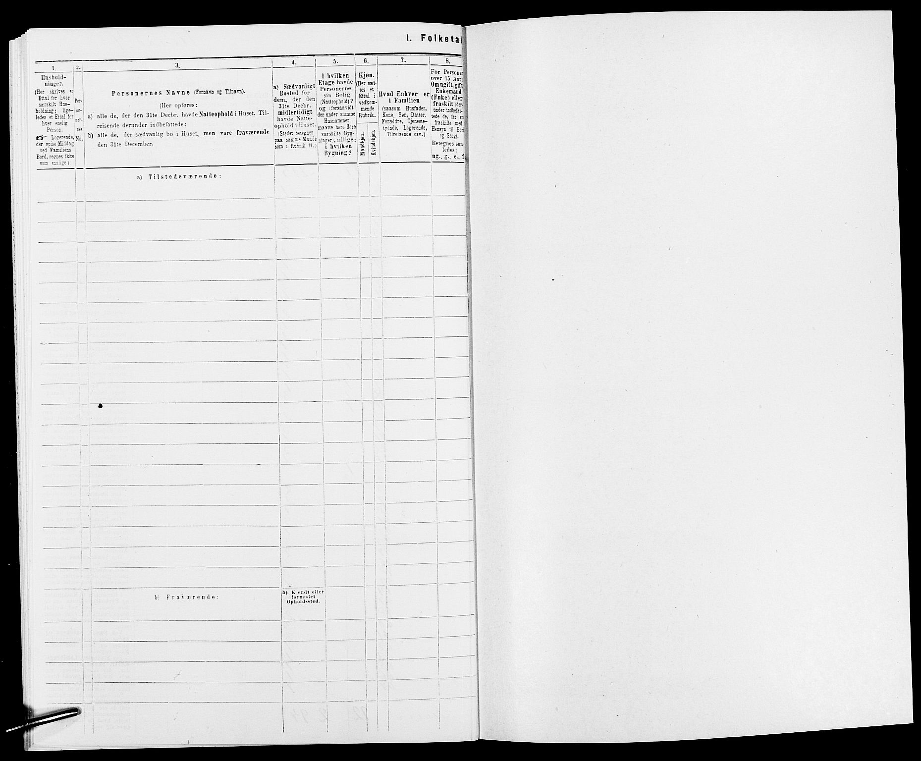 SAK, 1875 census for 1039P Herad, 1875, p. 39