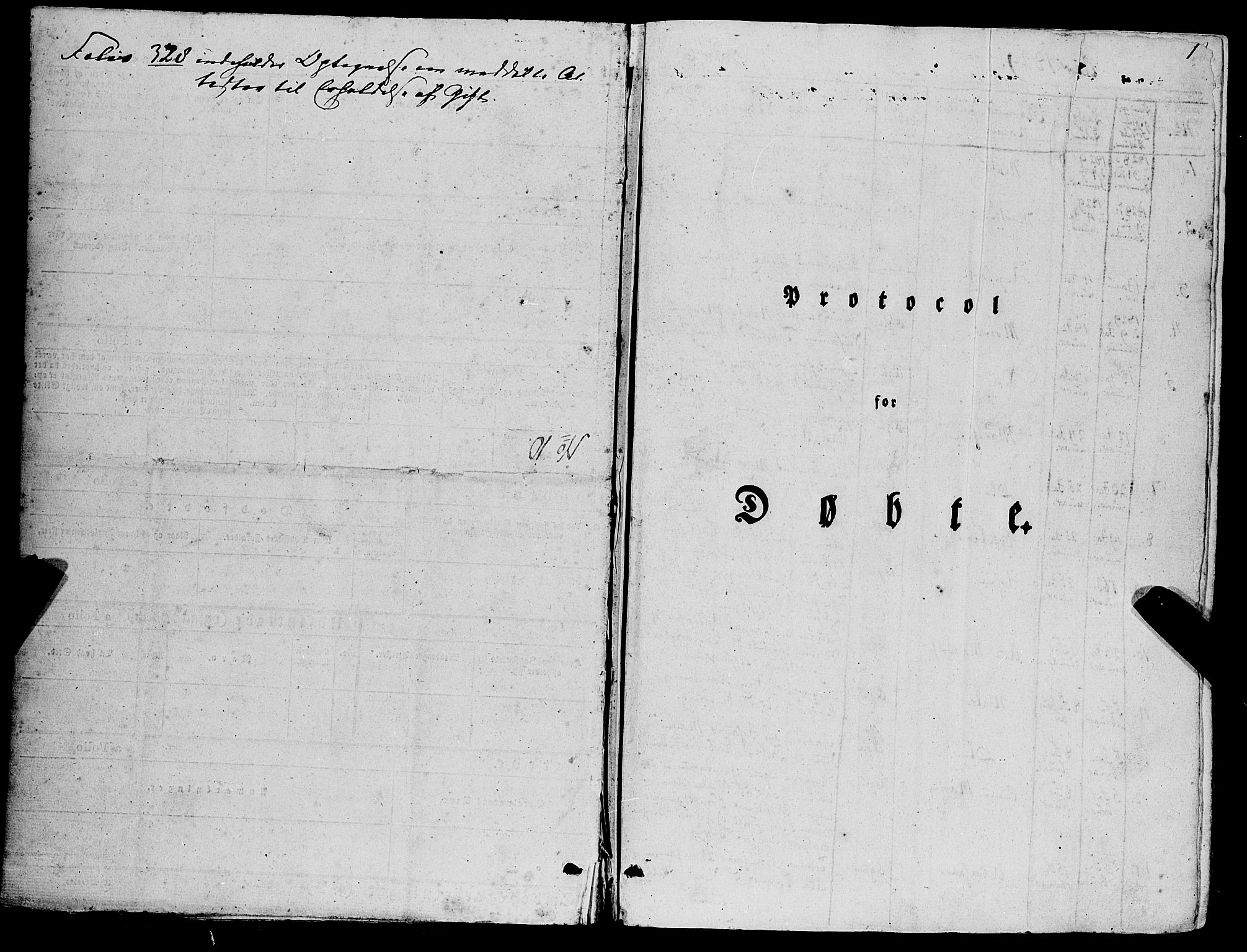 Fana Sokneprestembete, SAB/A-75101/H/Haa/Haaa/L0008: Parish register (official) no. A 8, 1829-1851, p. 1