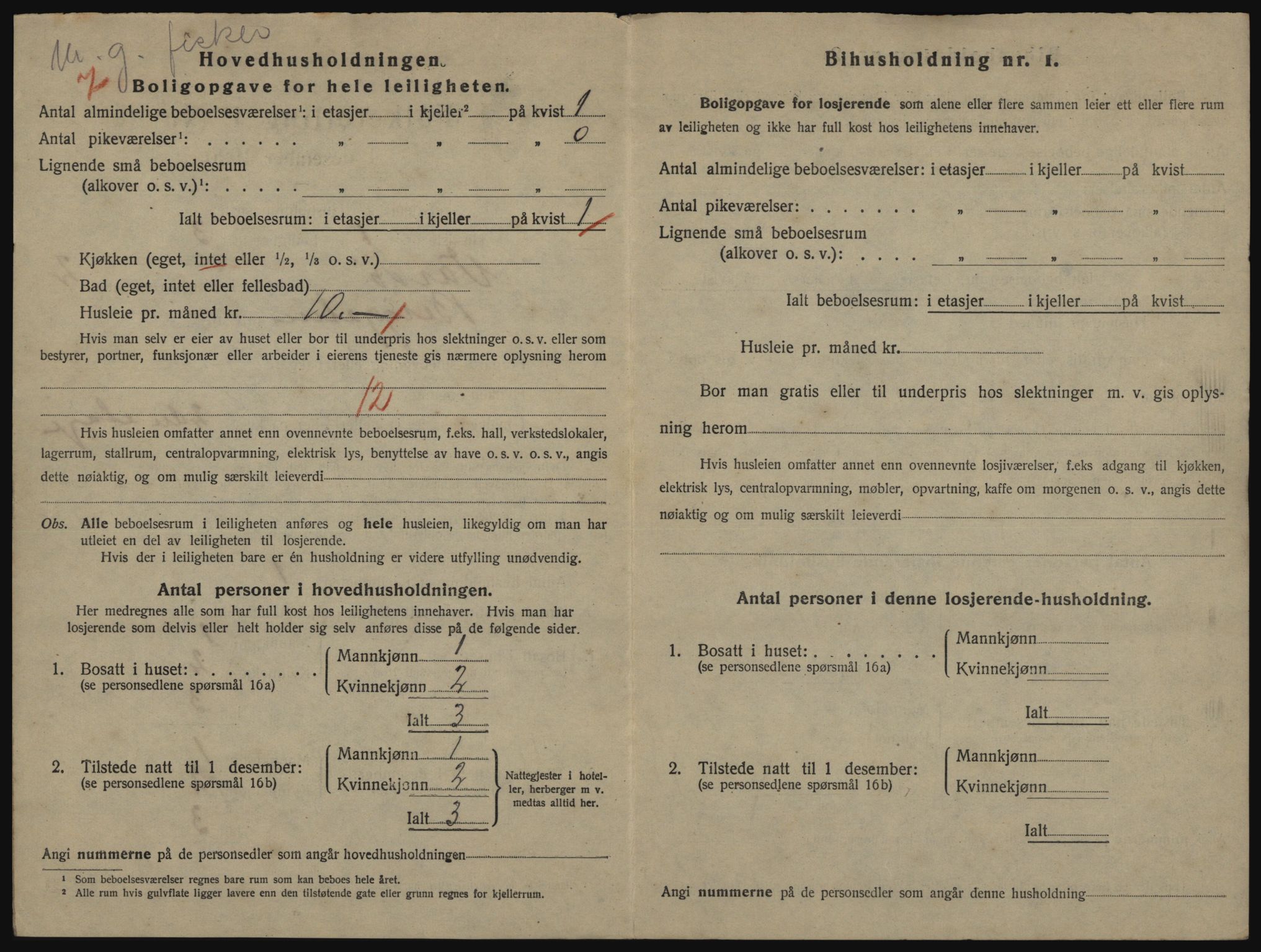 SATØ, 1920 census for Vardø, 1920, p. 1680