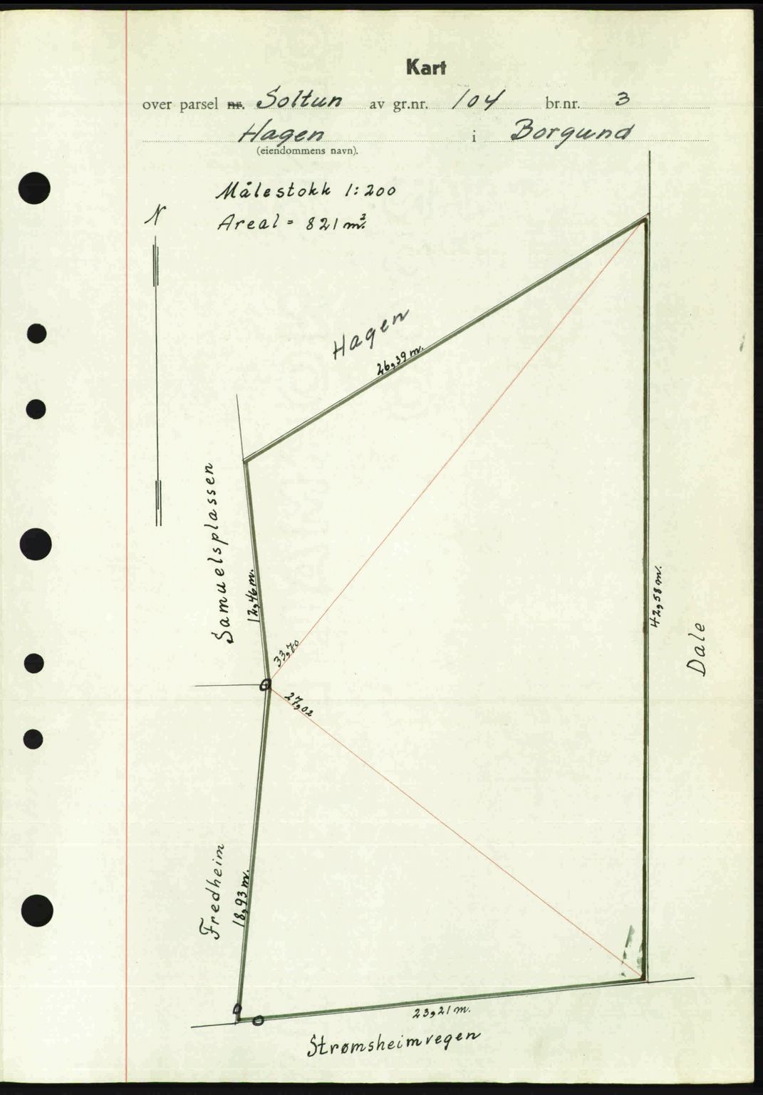 Nordre Sunnmøre sorenskriveri, AV/SAT-A-0006/1/2/2C/2Ca: Mortgage book no. A23, 1946-1947, Diary no: : 158/1947