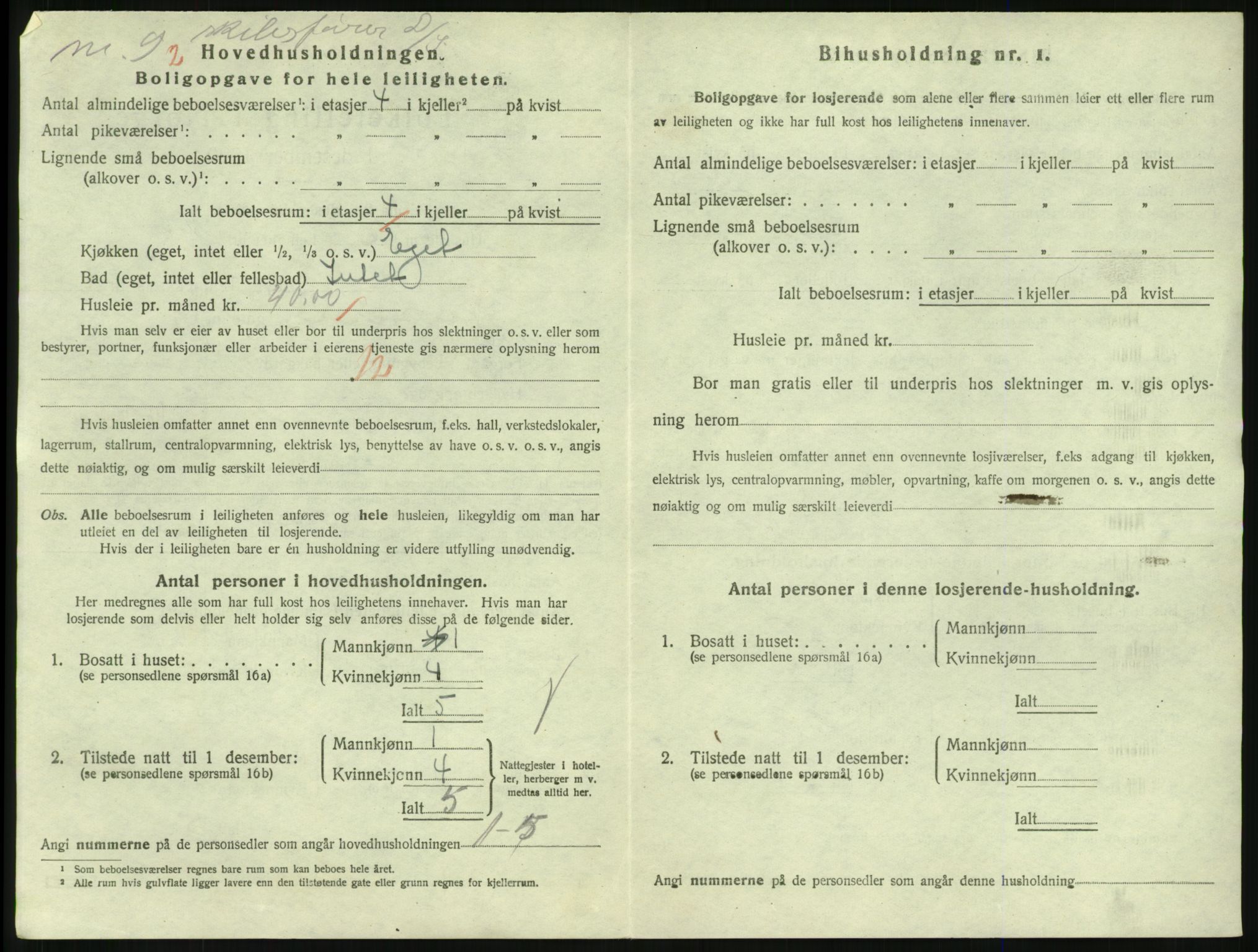 SAKO, 1920 census for Larvik, 1920, p. 5343