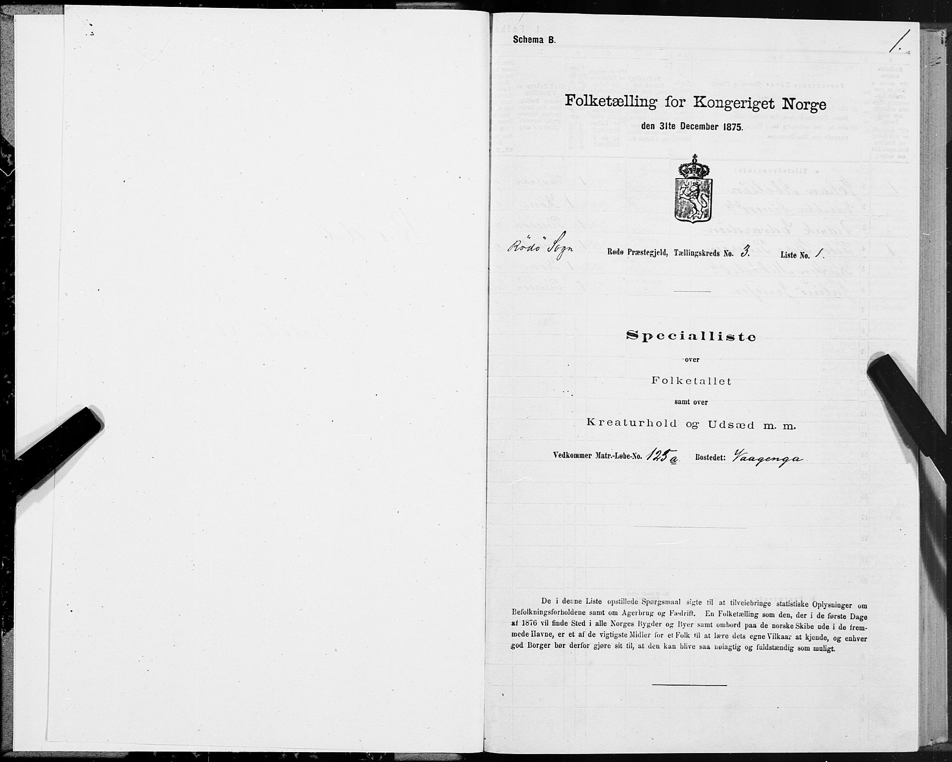 SAT, 1875 census for 1836P Rødøy, 1875, p. 2001