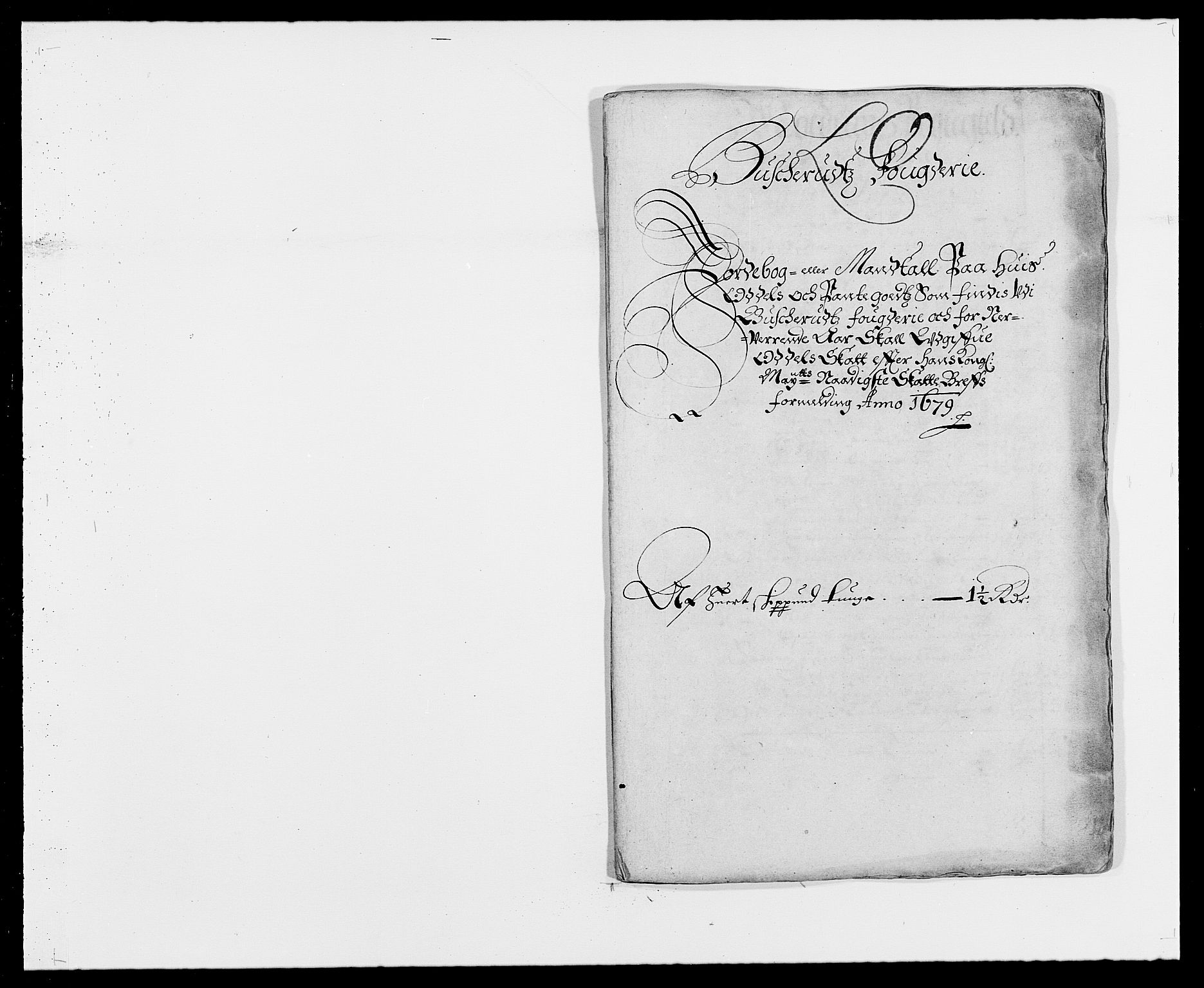Rentekammeret inntil 1814, Reviderte regnskaper, Fogderegnskap, RA/EA-4092/R25/L1674: Fogderegnskap Buskerud, 1678-1681, p. 307