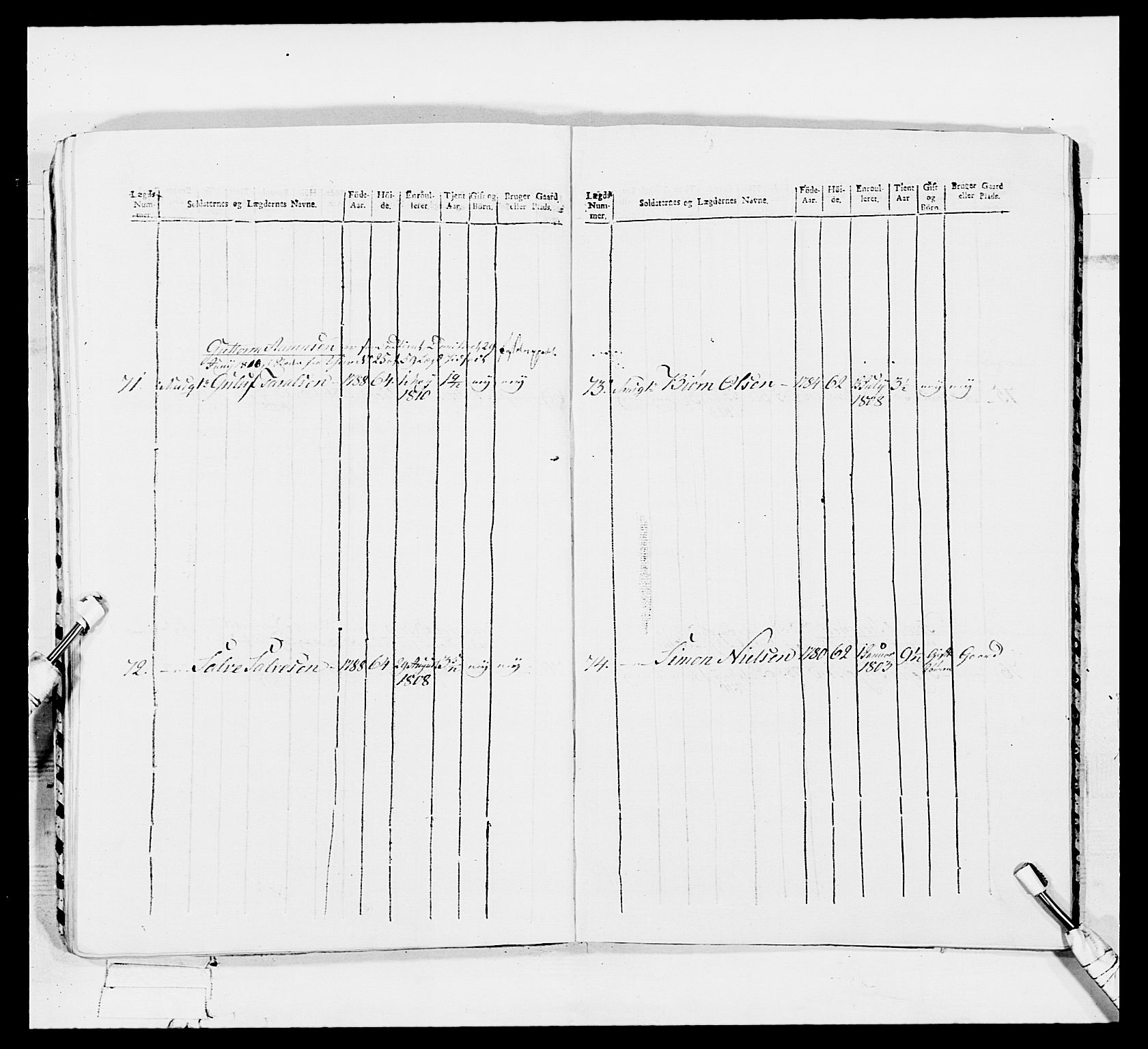 Generalitets- og kommissariatskollegiet, Det kongelige norske kommissariatskollegium, AV/RA-EA-5420/E/Eh/L0113: Vesterlenske nasjonale infanteriregiment, 1812, p. 78