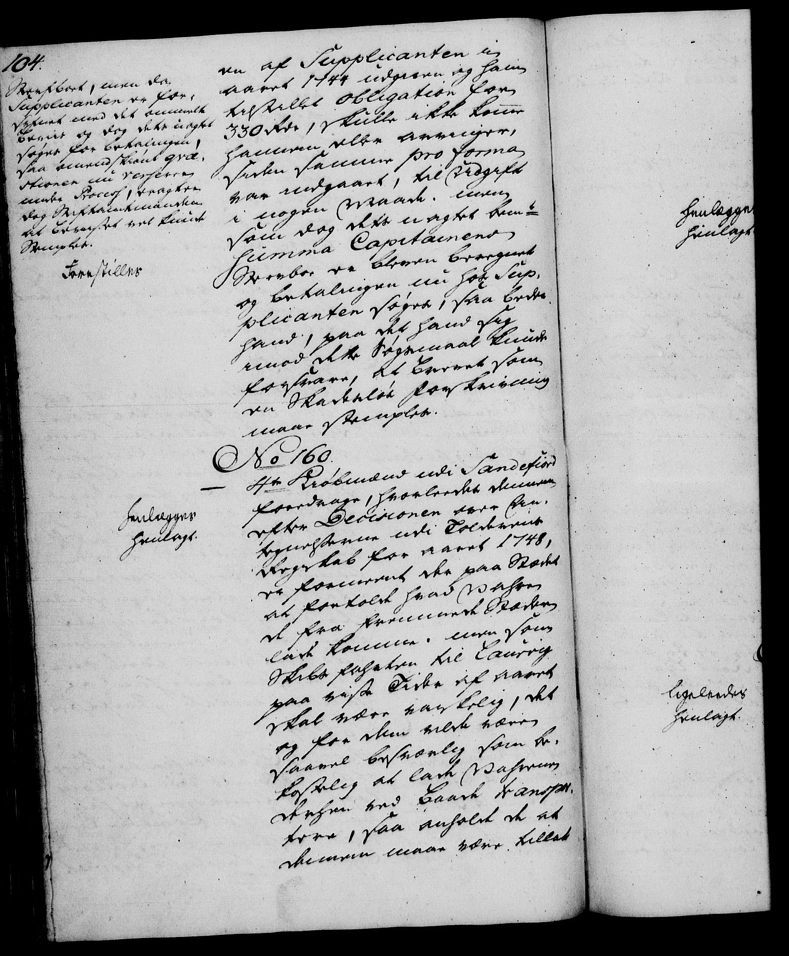 Rentekammeret, Kammerkanselliet, AV/RA-EA-3111/G/Gh/Gha/L0030: Norsk ekstraktmemorialprotokoll (merket RK 53.75), 1749-1751, p. 104