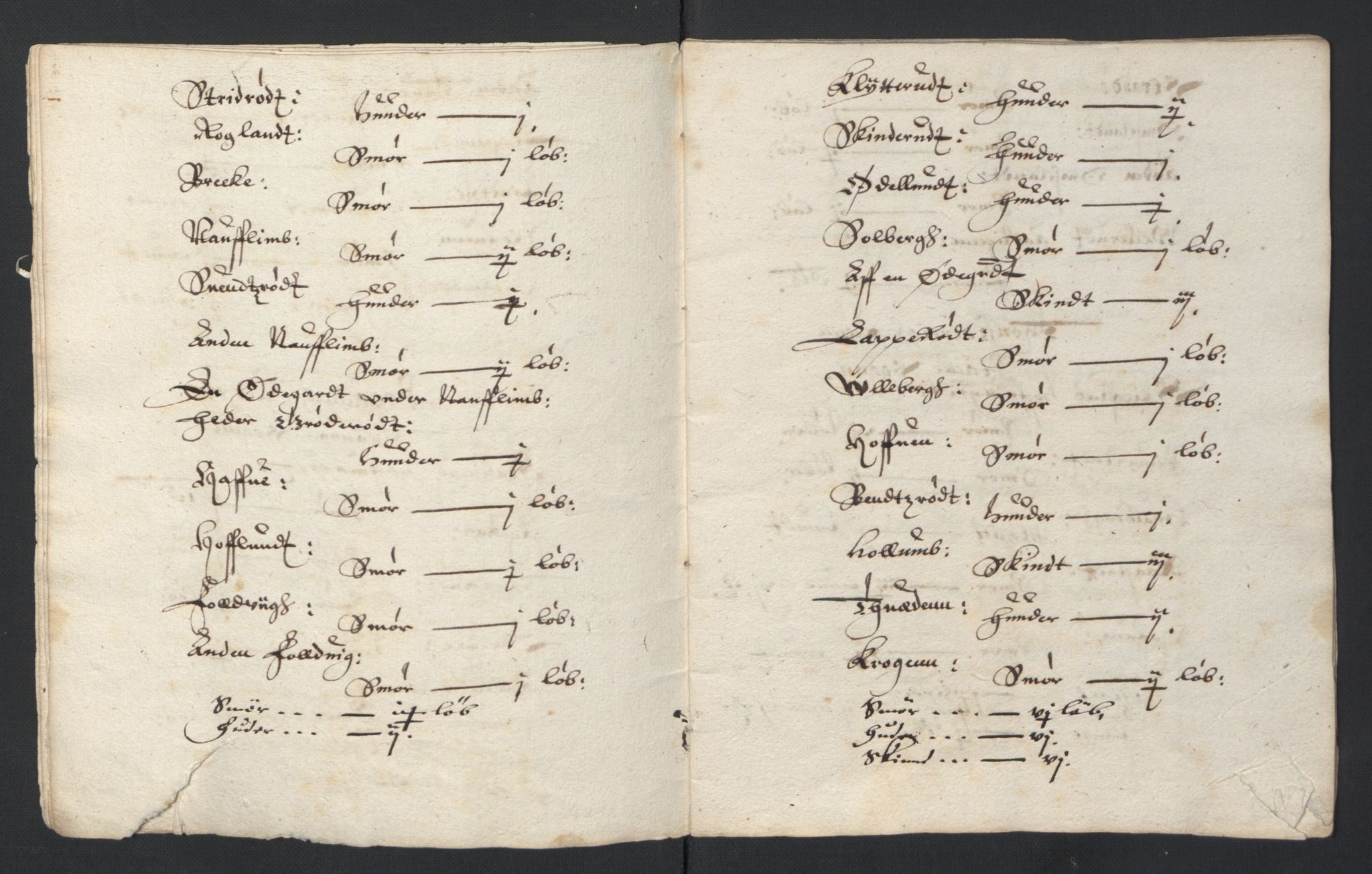 Stattholderembetet 1572-1771, AV/RA-EA-2870/Ek/L0007/0001: Jordebøker til utlikning av rosstjeneste 1624-1626: / Adelsjordebøker, 1624-1625, p. 99