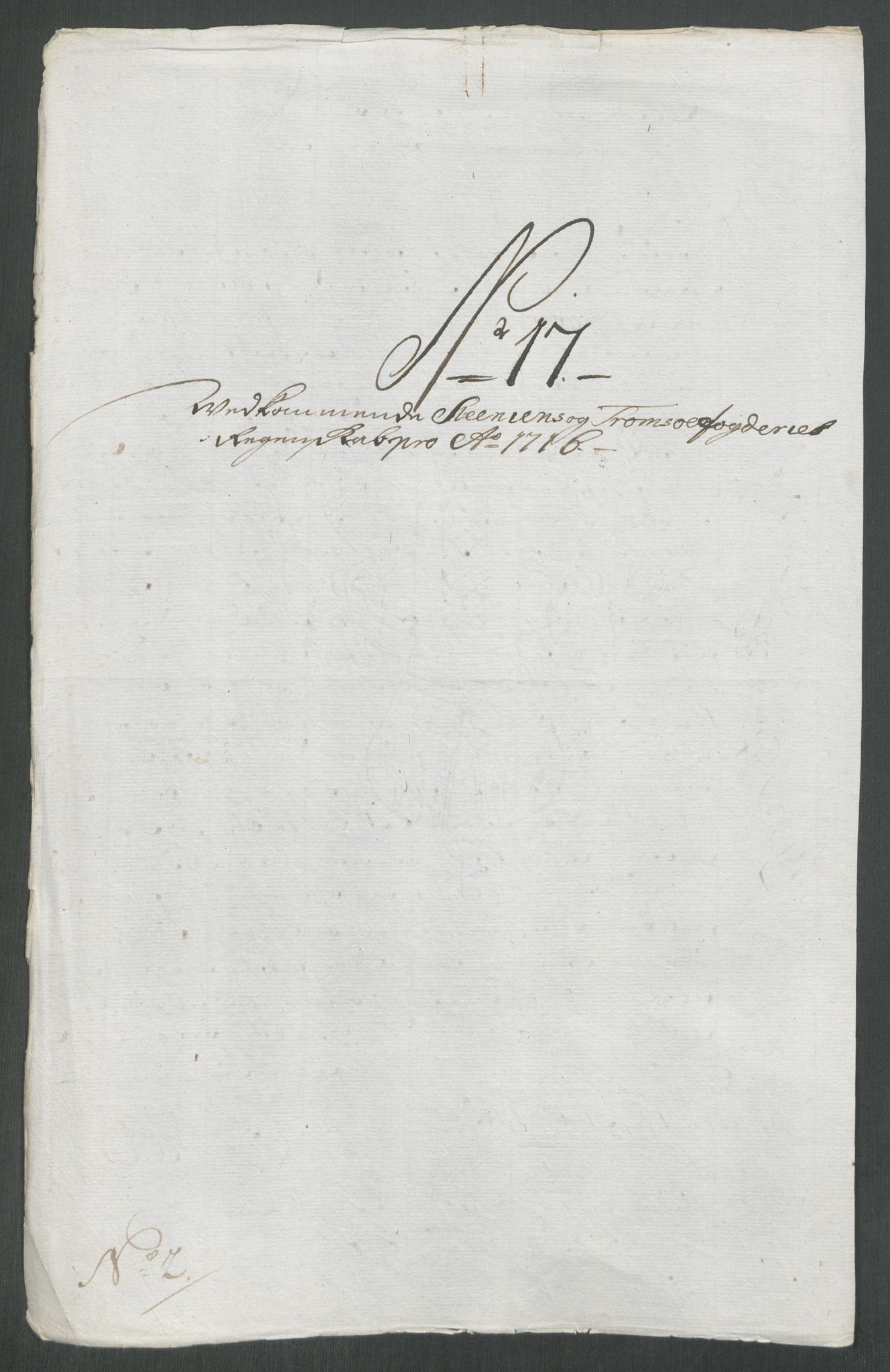 Rentekammeret inntil 1814, Reviderte regnskaper, Fogderegnskap, AV/RA-EA-4092/R68/L4762: Fogderegnskap Senja og Troms, 1716, p. 160