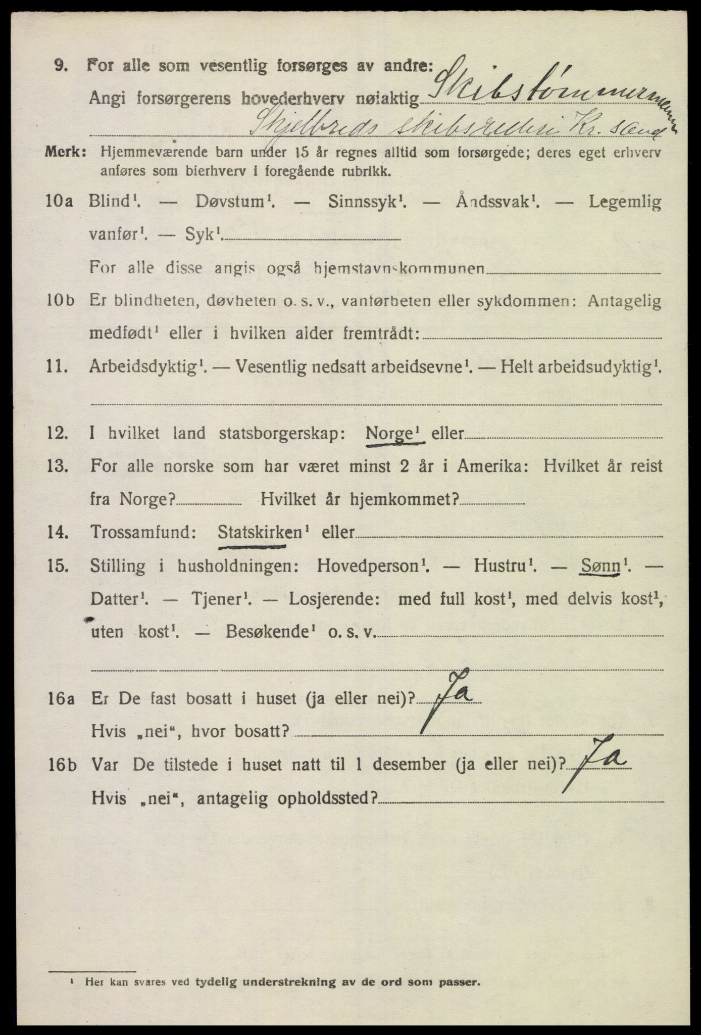 SAK, 1920 census for Halse og Harkmark, 1920, p. 3017