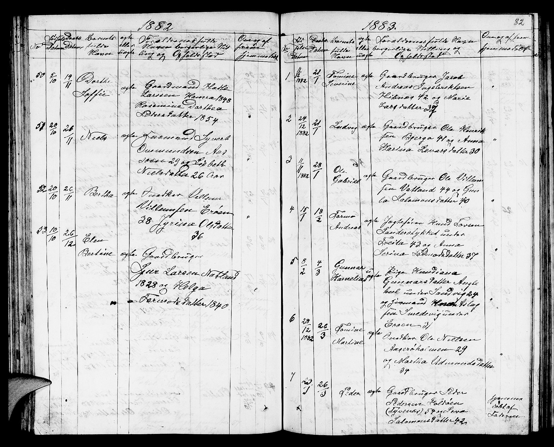 Jelsa sokneprestkontor, AV/SAST-A-101842/01/V: Parish register (copy) no. B 3, 1864-1890, p. 82