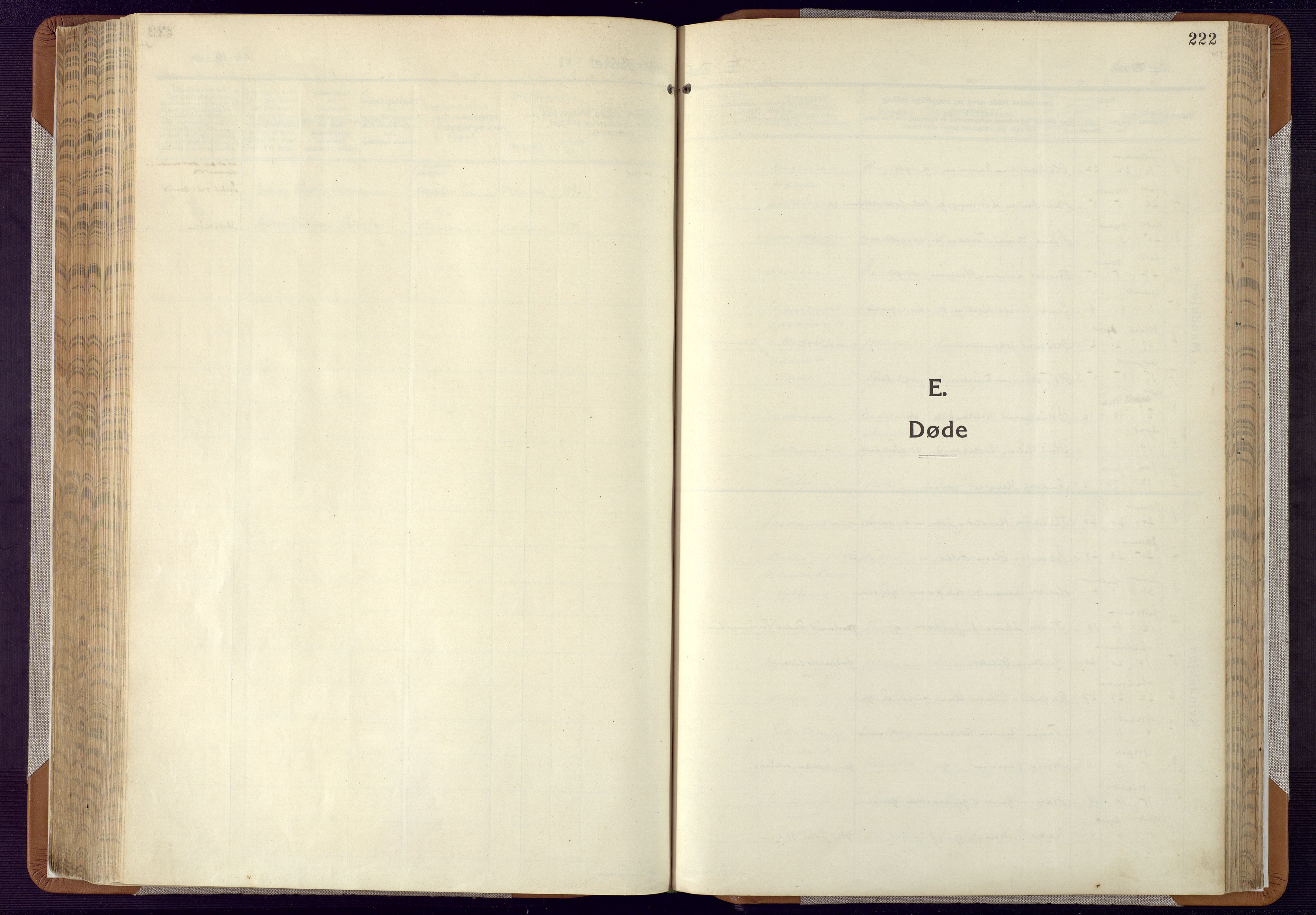 Mandal sokneprestkontor, AV/SAK-1111-0030/F/Fa/Faa/L0022: Parish register (official) no. A 22, 1913-1925, p. 222
