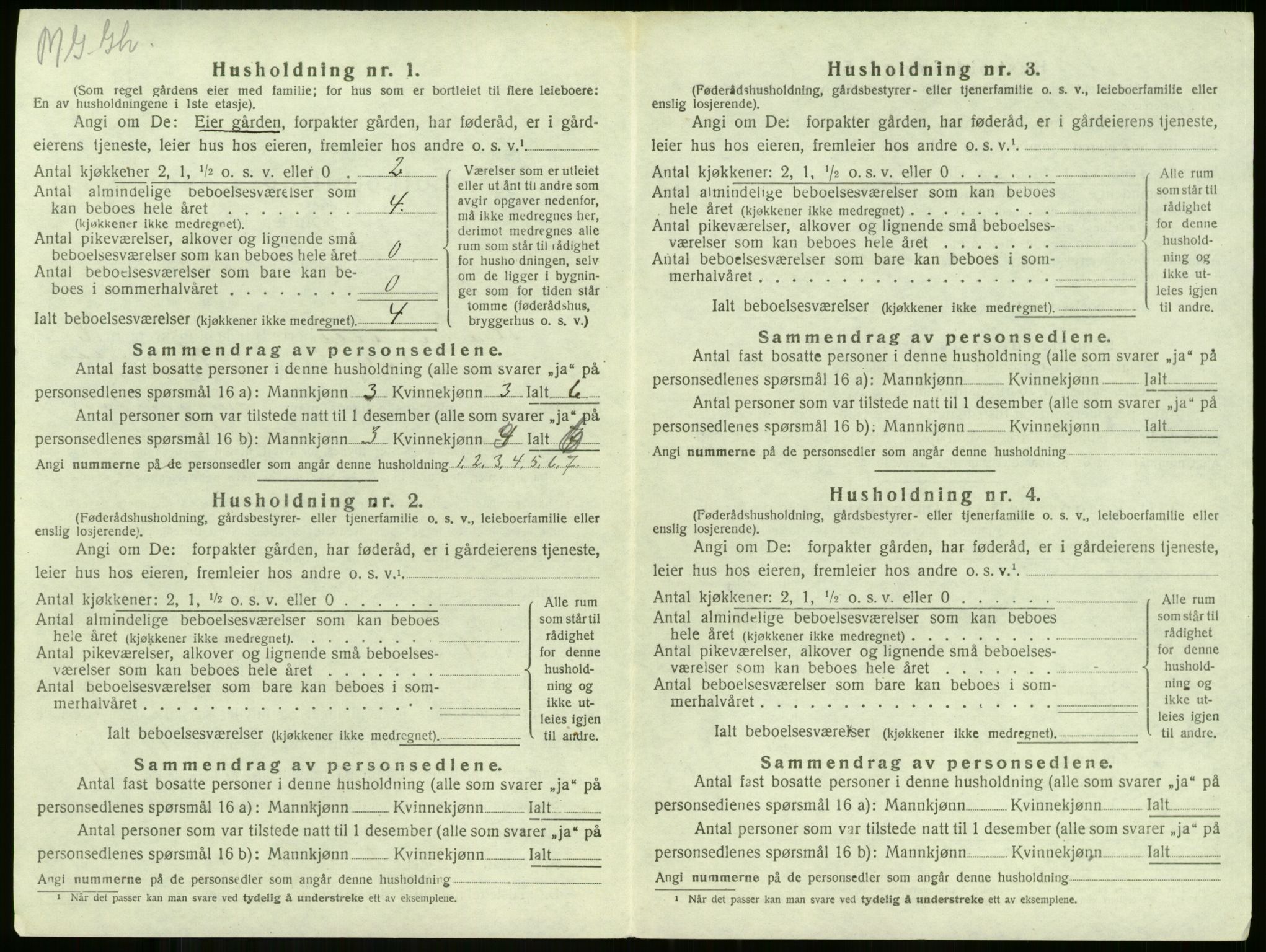 SAKO, 1920 census for Ramnes, 1920, p. 951