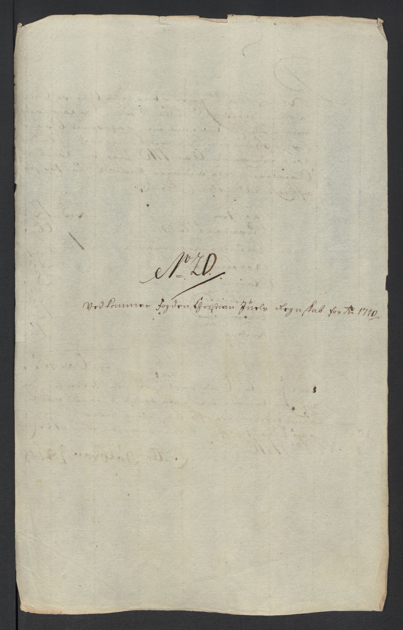 Rentekammeret inntil 1814, Reviderte regnskaper, Fogderegnskap, AV/RA-EA-4092/R13/L0847: Fogderegnskap Solør, Odal og Østerdal, 1710, p. 208