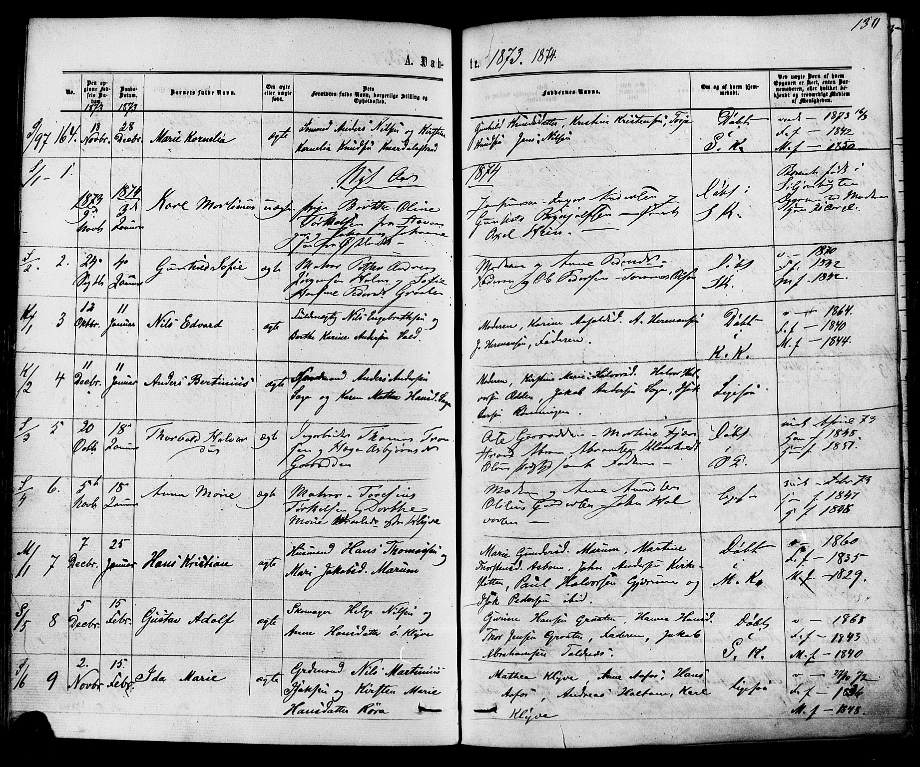 Solum kirkebøker, SAKO/A-306/F/Fa/L0008: Parish register (official) no. I 8, 1865-1876, p. 130