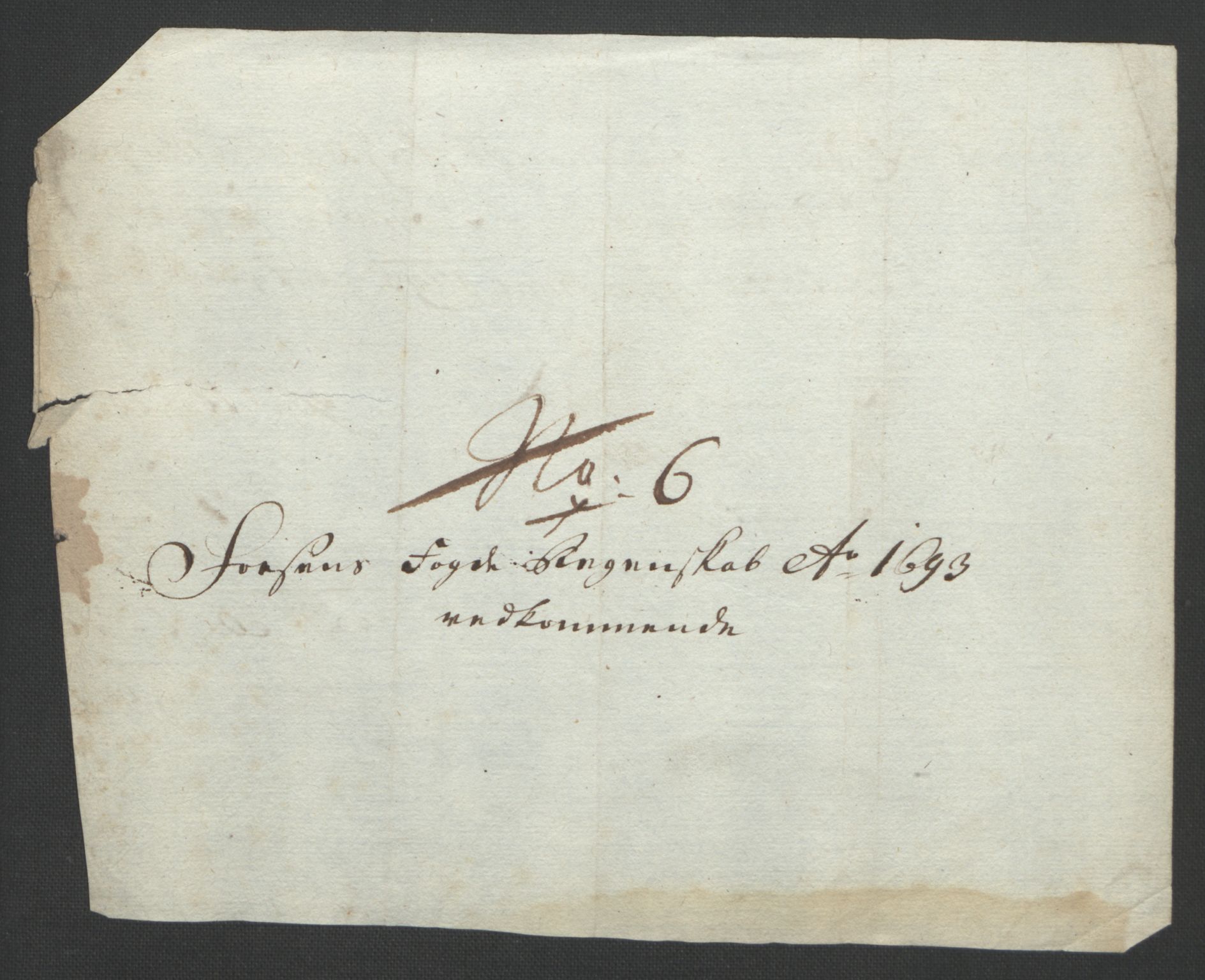 Rentekammeret inntil 1814, Reviderte regnskaper, Fogderegnskap, AV/RA-EA-4092/R57/L3849: Fogderegnskap Fosen, 1692-1693, p. 574